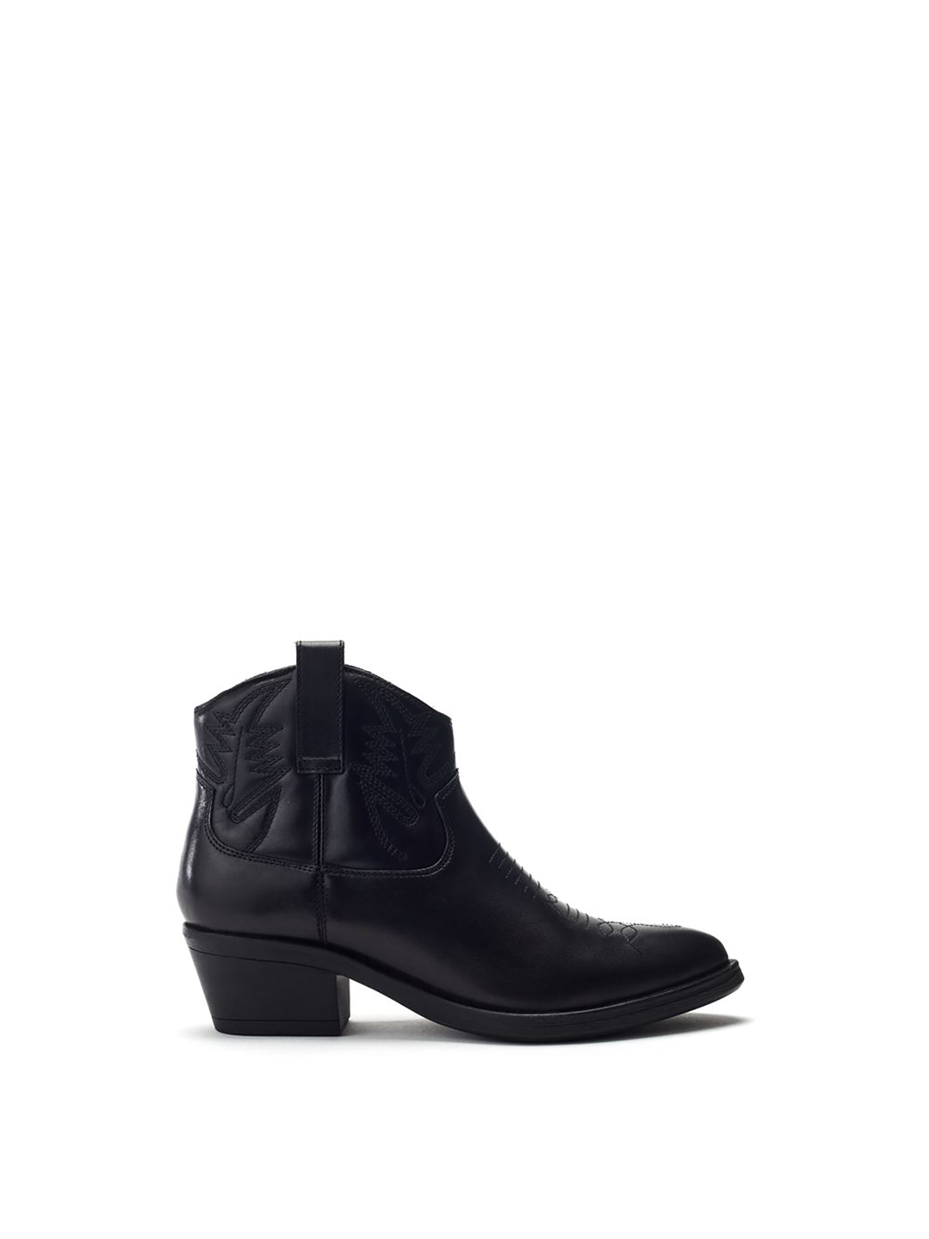 Bracknell Leather Ankle Boots Black