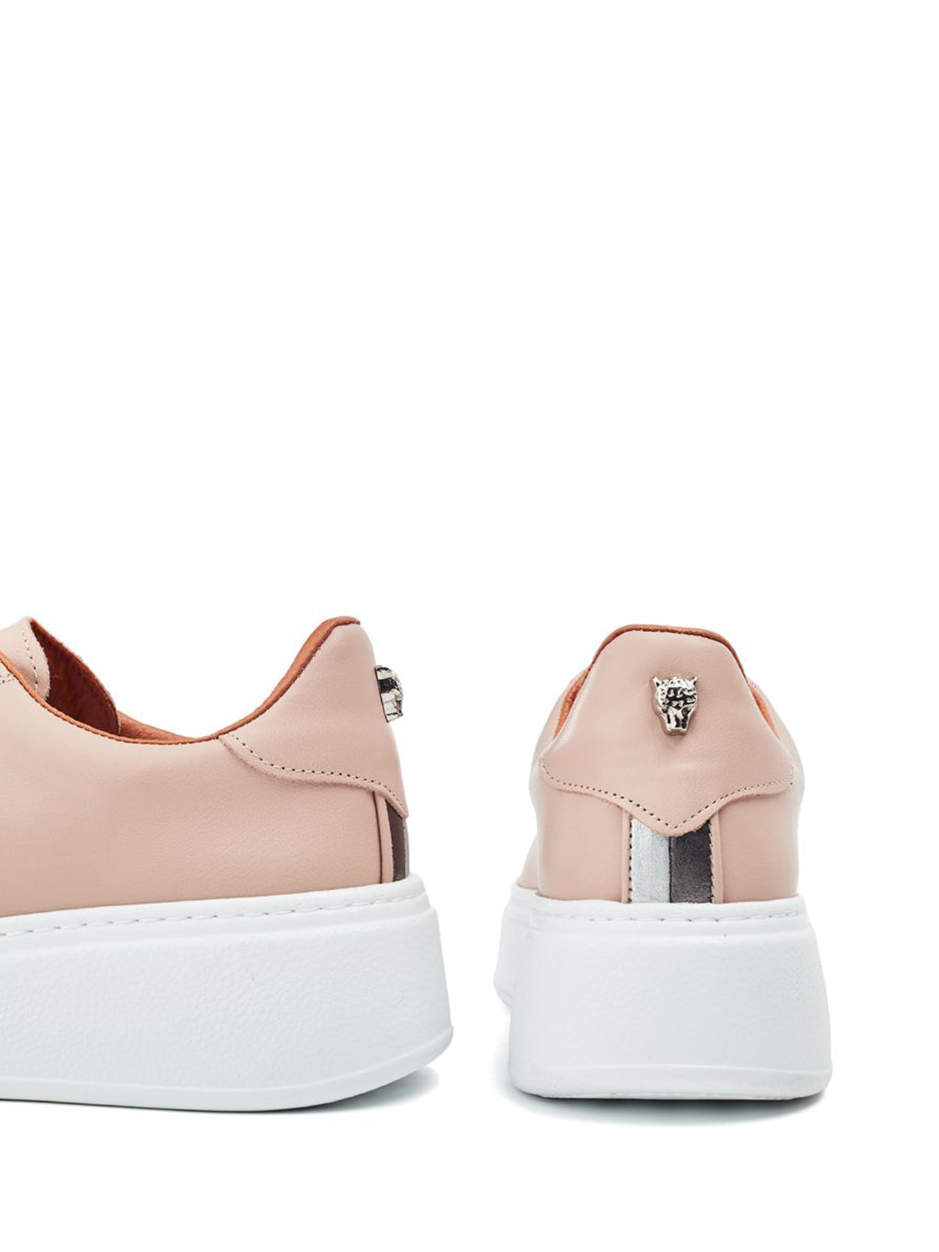 Cherri Chunky Leather Trainers Tan