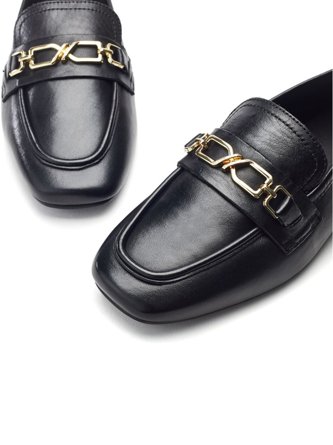 Earley Leather Loafers Black