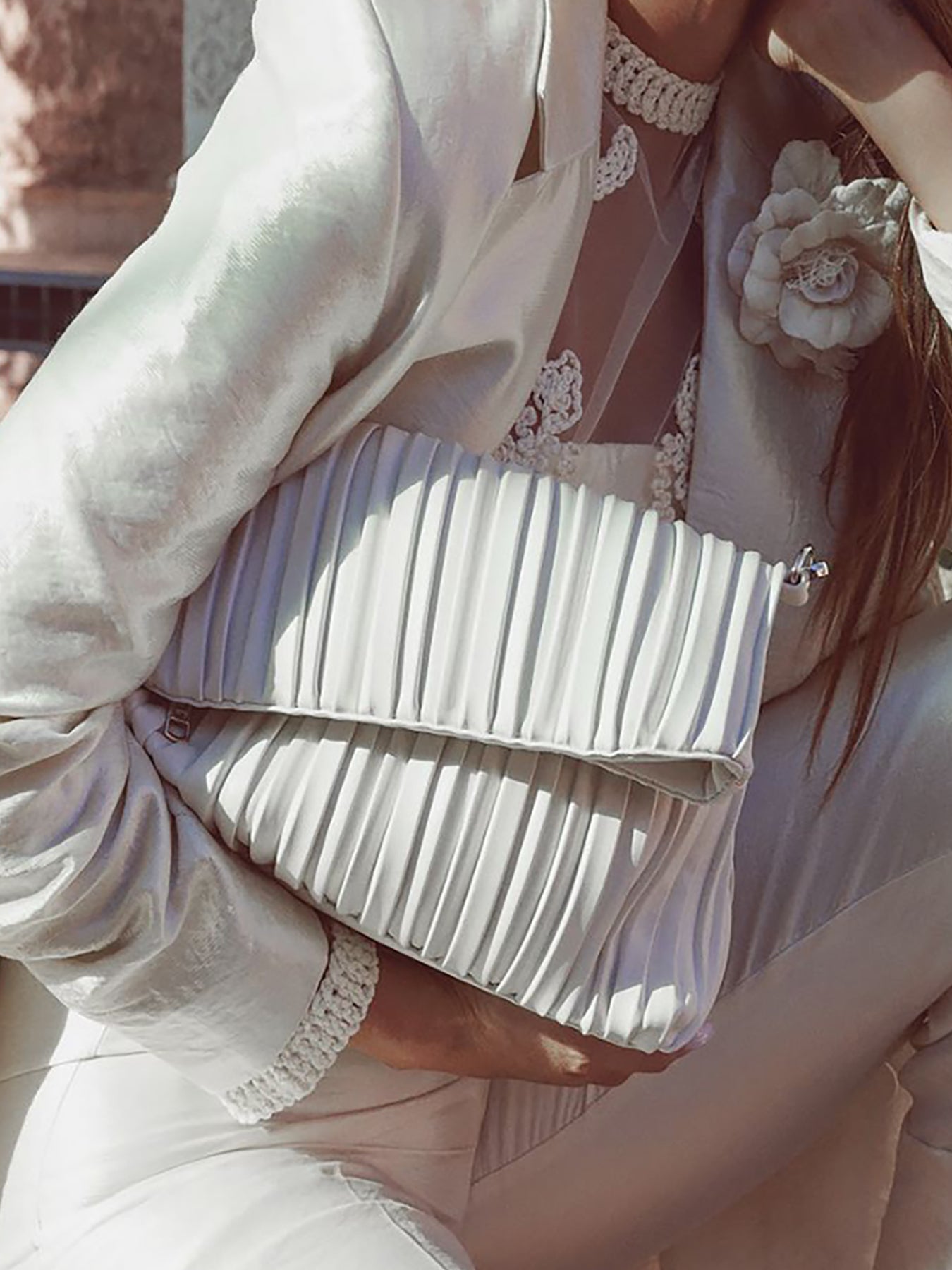 Stella Shoulder Bag White