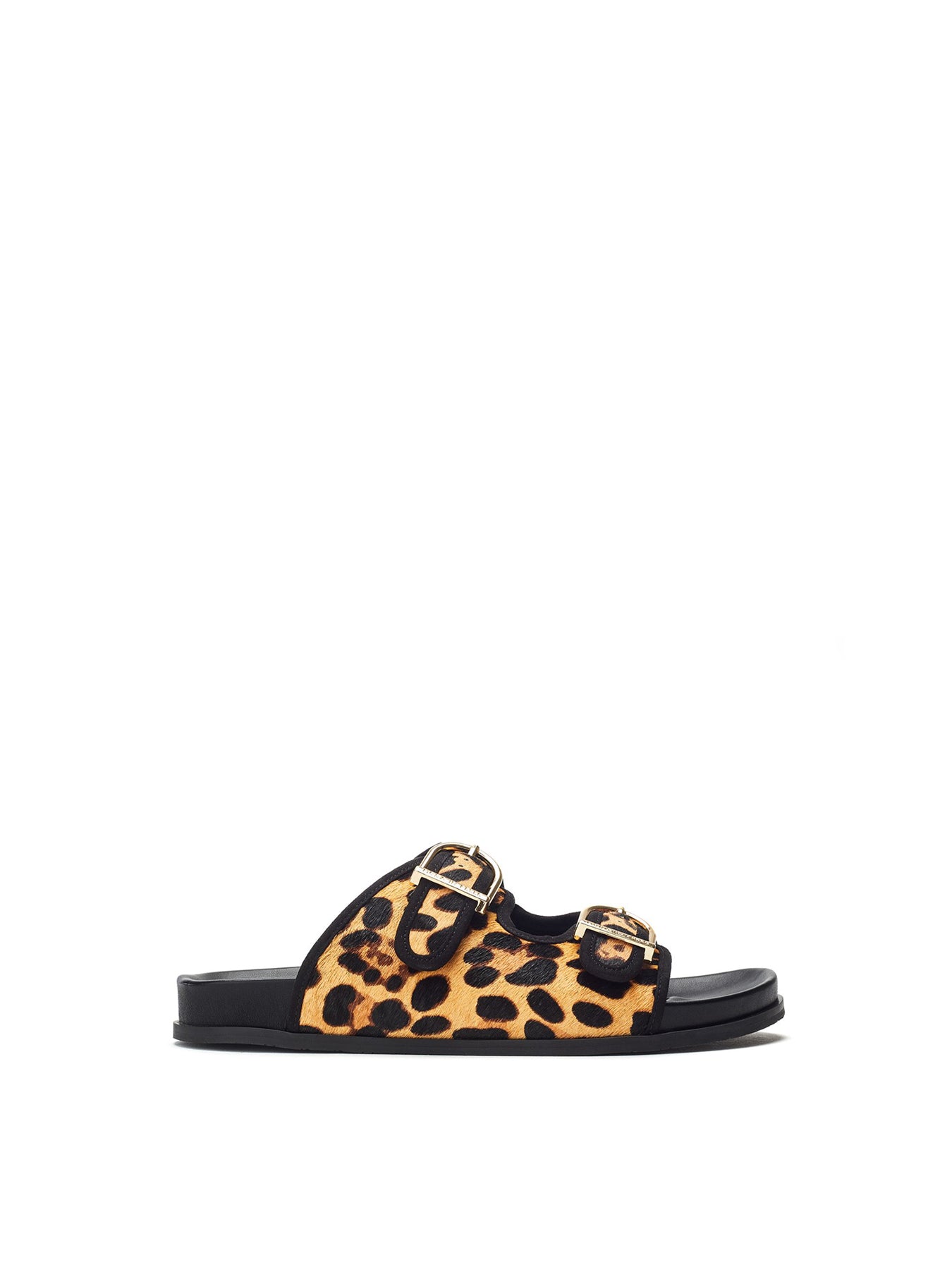 Janettie Leather Sliders