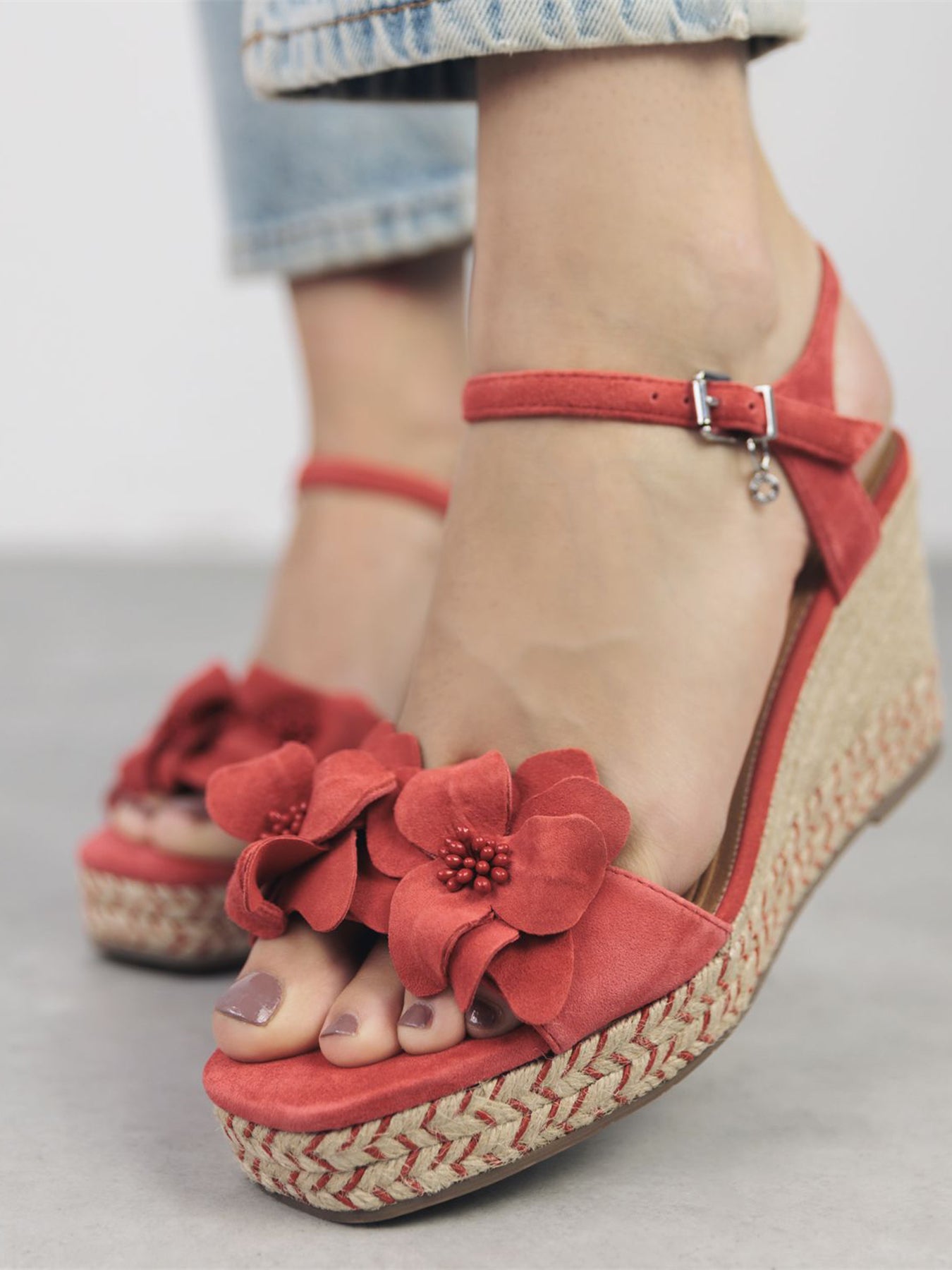 Mistee Suede Heeled Sandals