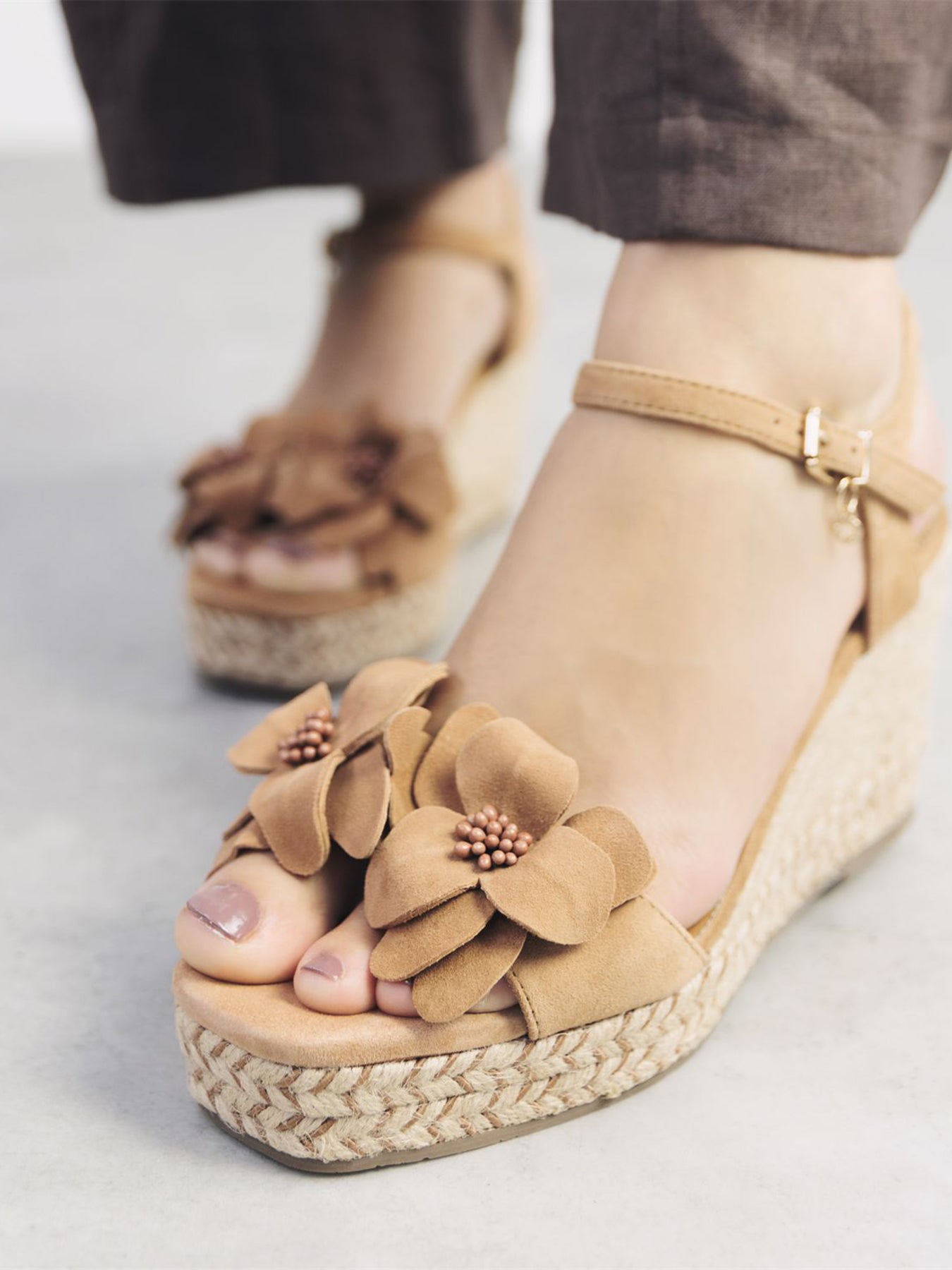 Mistee Suede Heeled Sandals