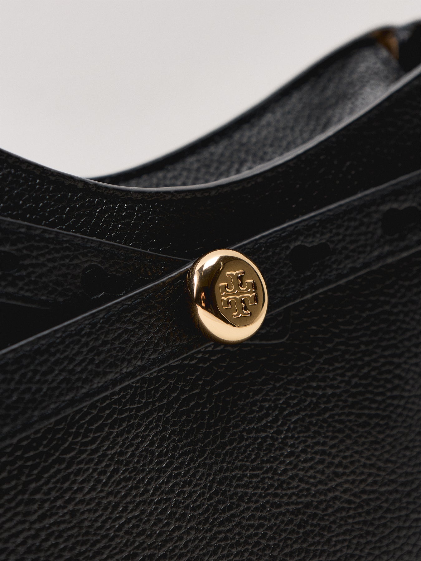 Romy Zip Top Leather Crossbody Black