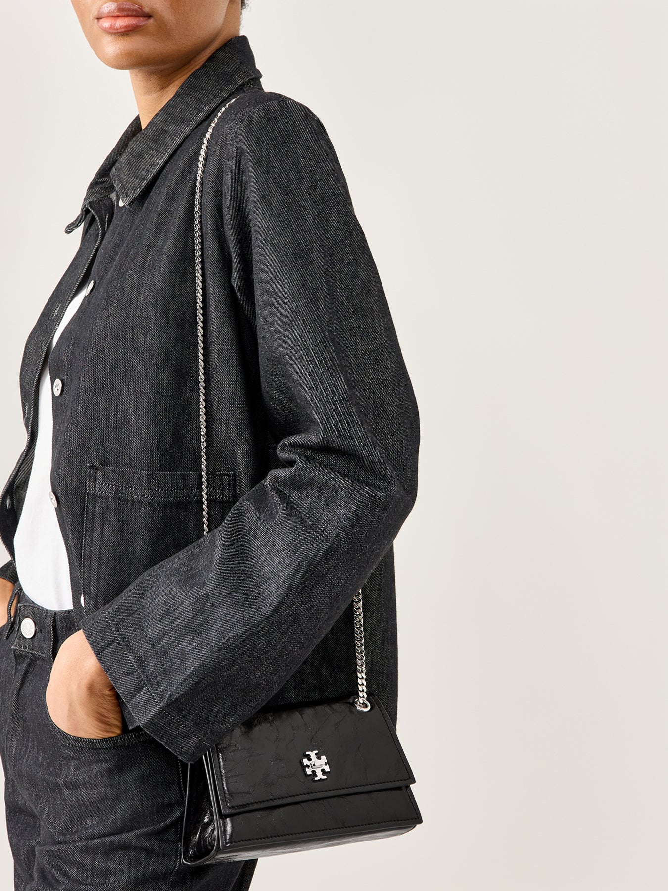 Kira Turnlock Mini Bag Black