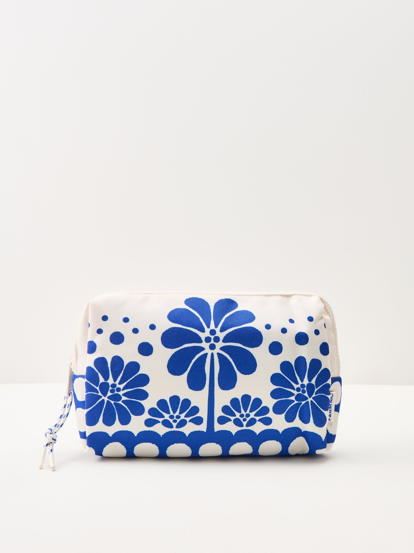 Macaw Striped Big Pouch Blue