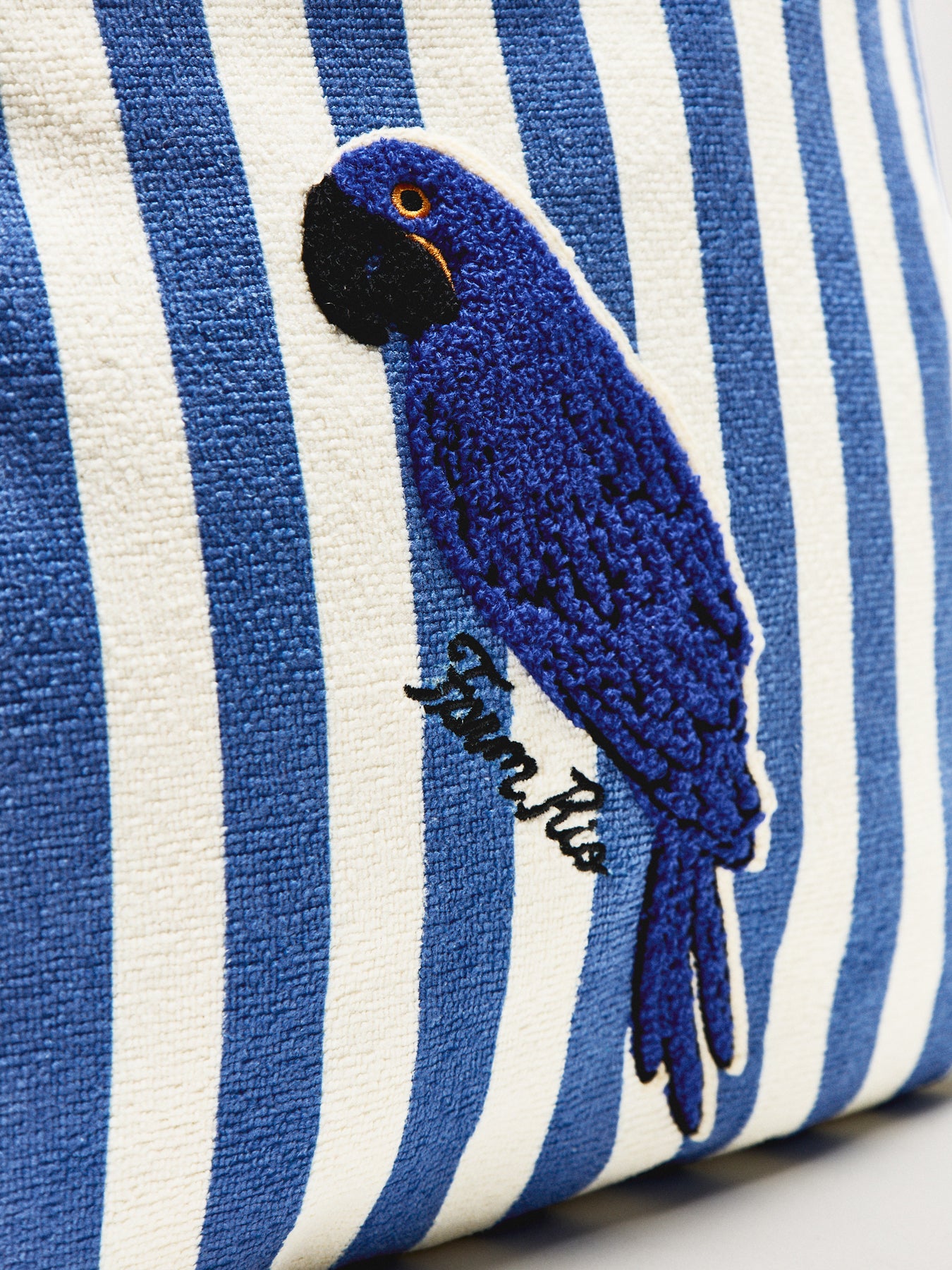 Sun Striped Macaw Tote Bag Multi