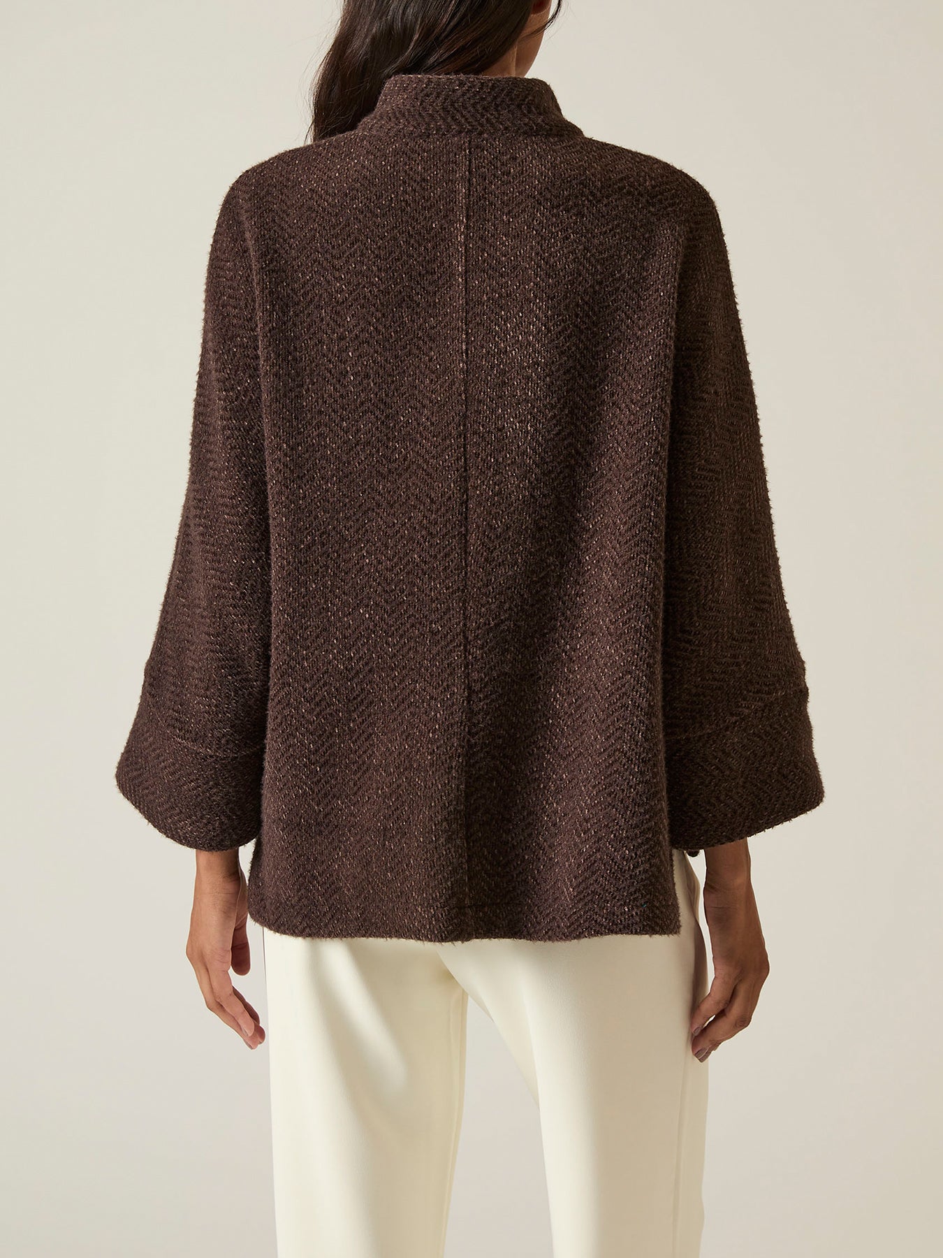 Batwing Jacket Brown