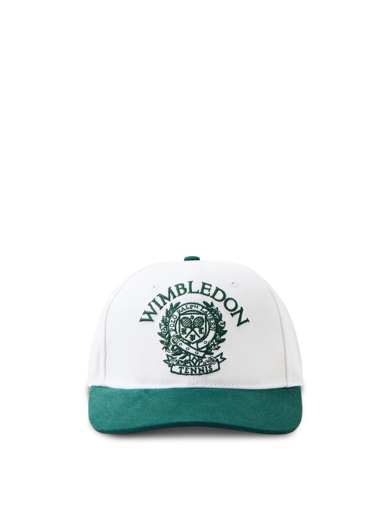 Wimbledon Crest Cap White