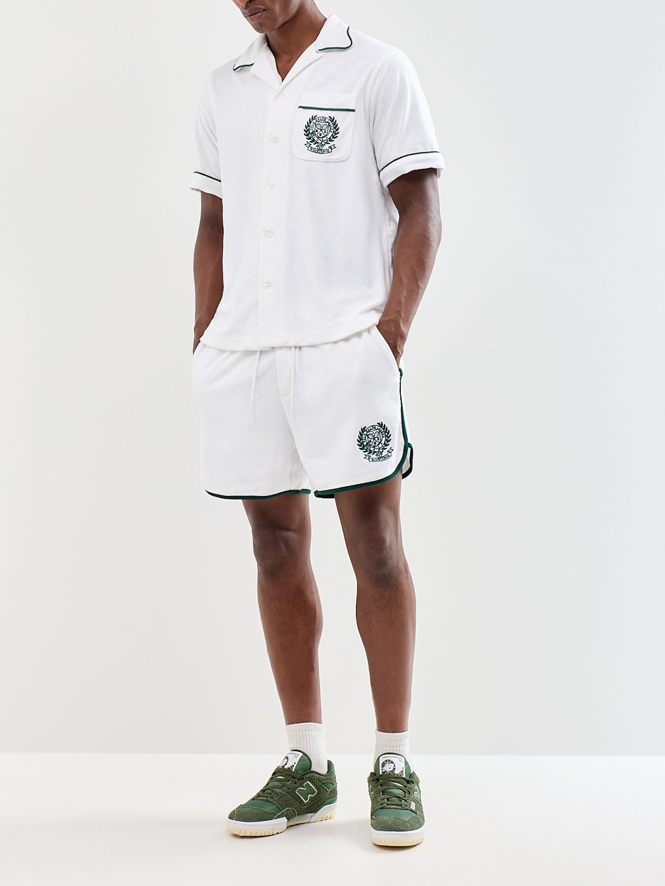 Wimbledon Sports Shorts White