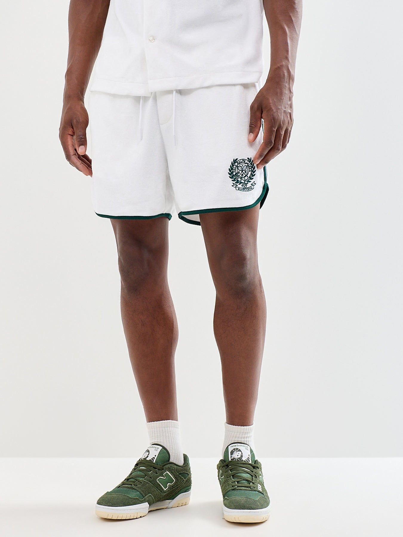 Wimbledon Sports Shorts White