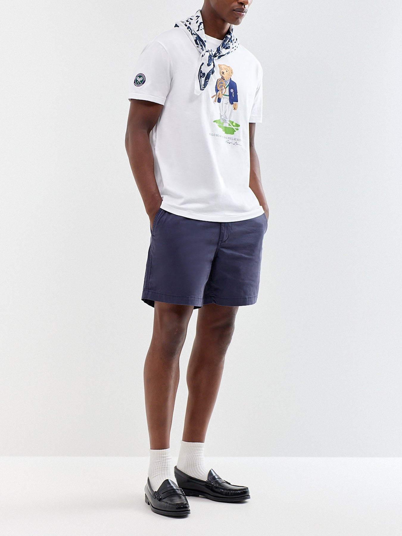 Wimbledon Polo Bear T-Shirt White