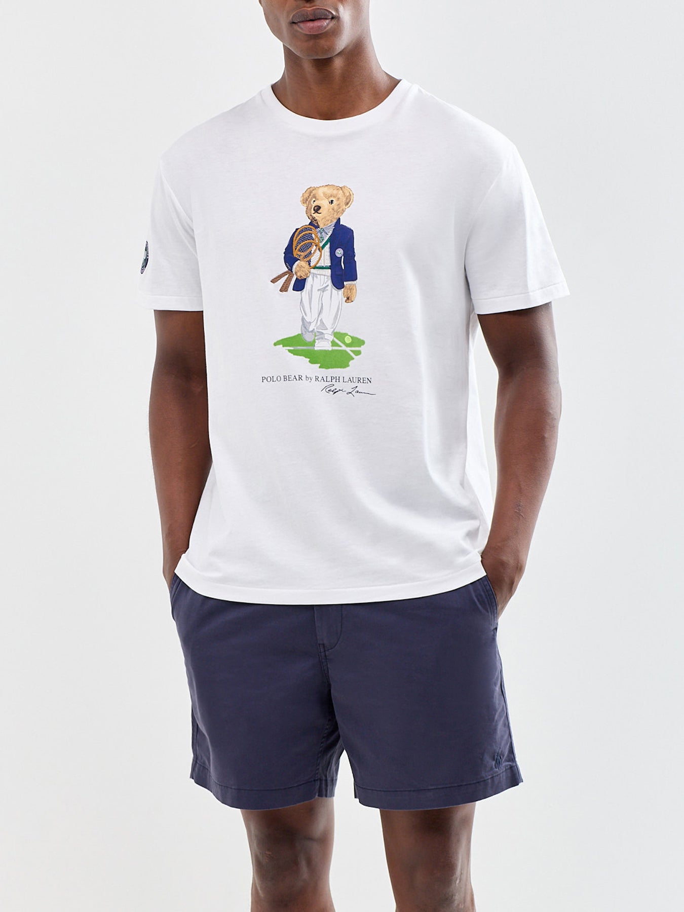 Wimbledon Polo Bear T-Shirt White