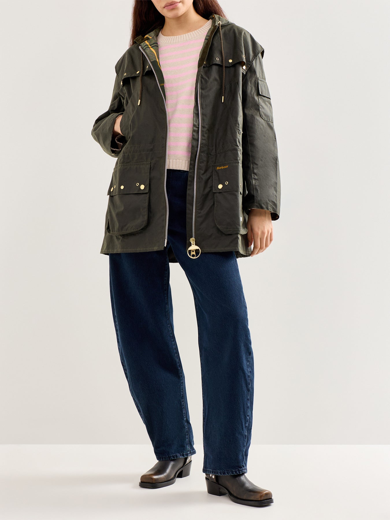 Aberford Waxed Cotton Jacket Olive