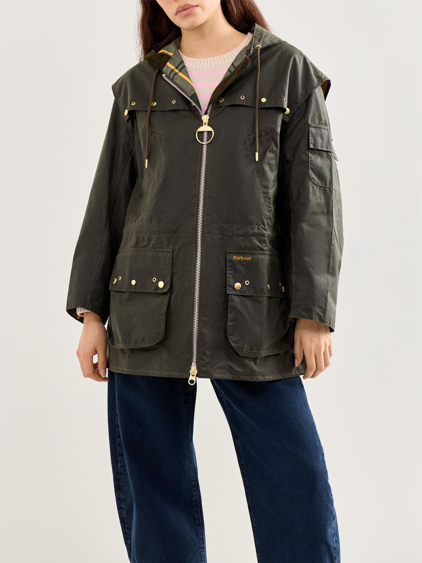 Aberford Waxed Cotton Jacket Olive