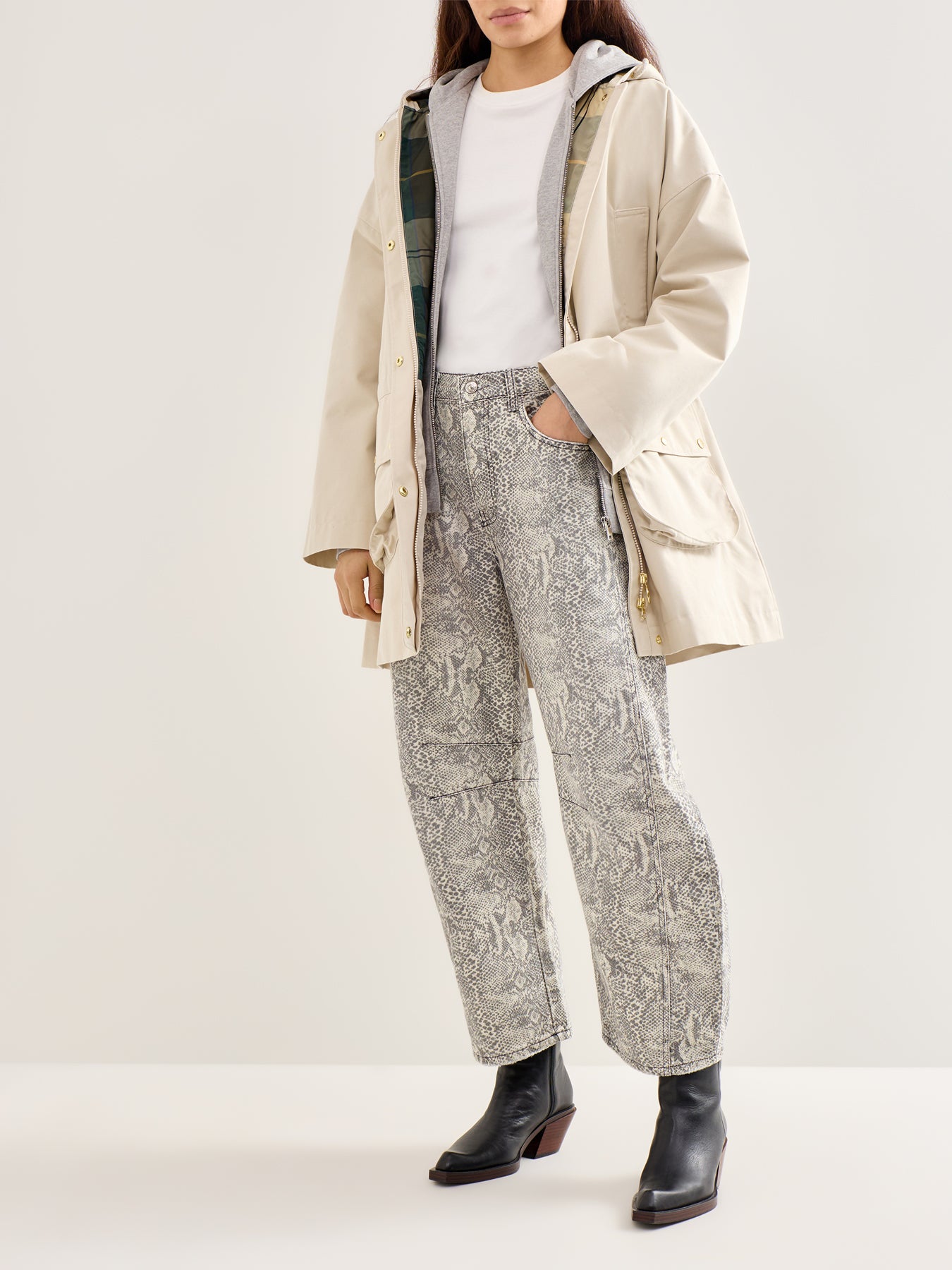 Thixendale Showerproof Jacket Cream