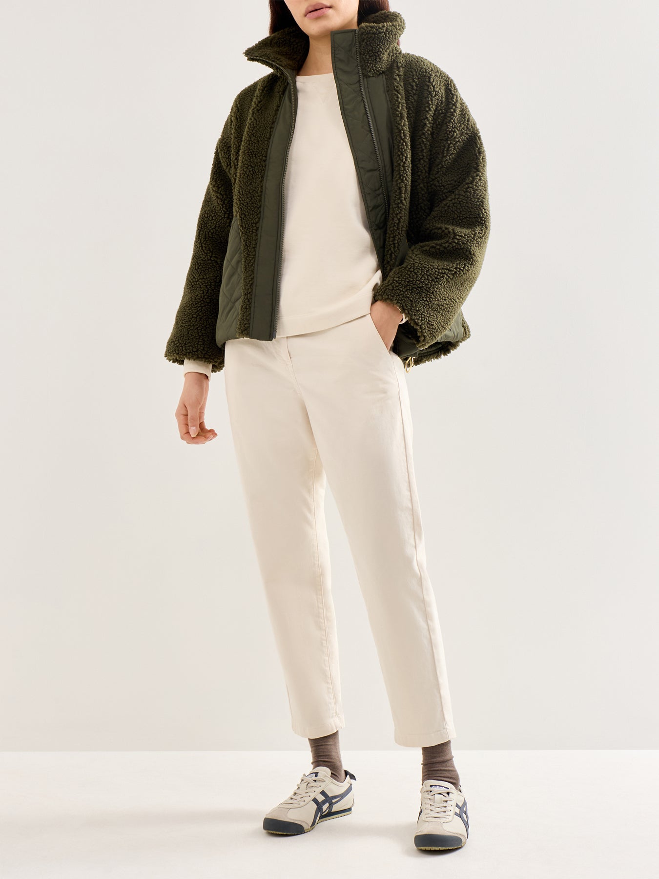 Brawby Fleece Olive