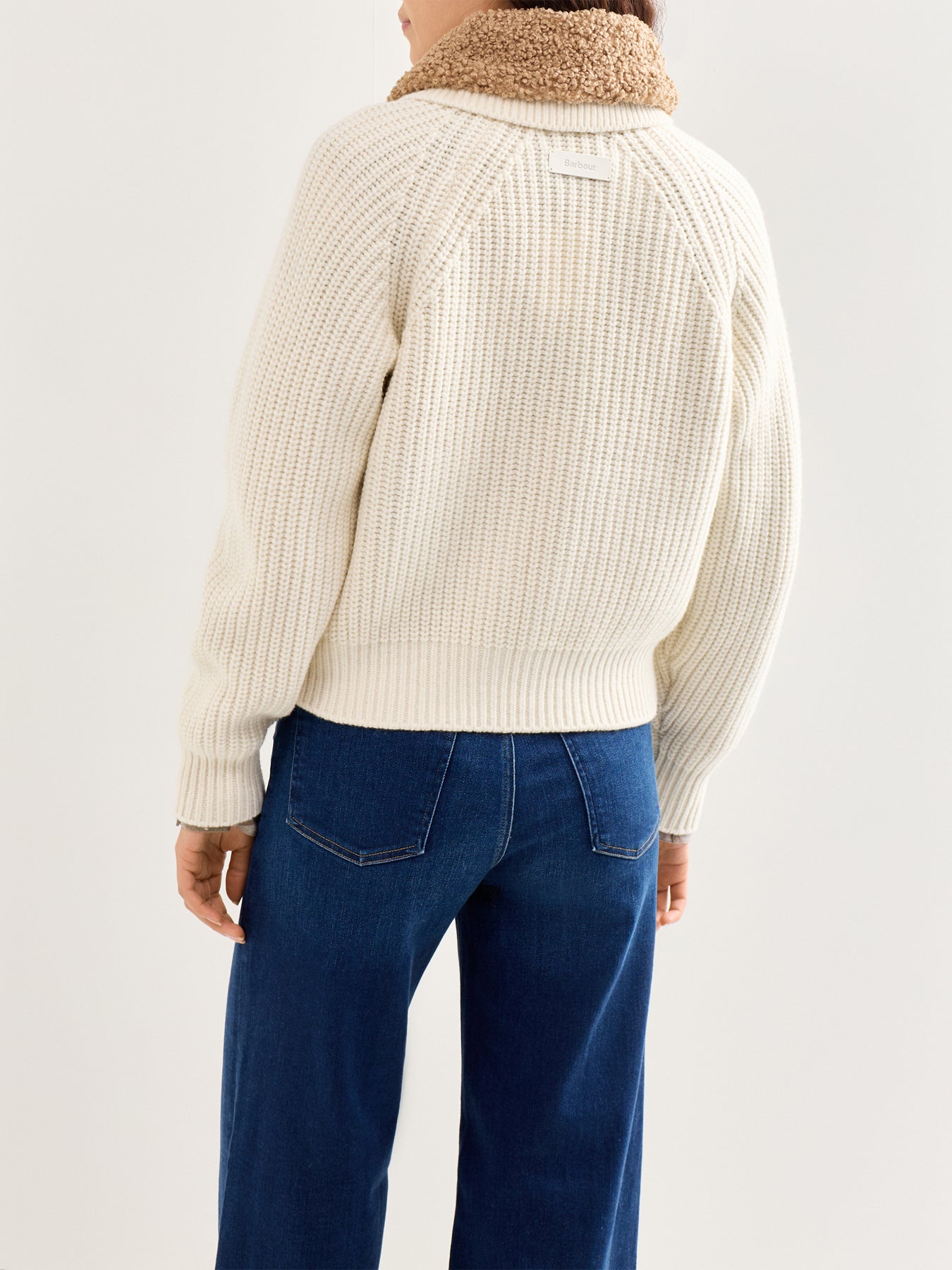 Marla Knitted Bomber Cream