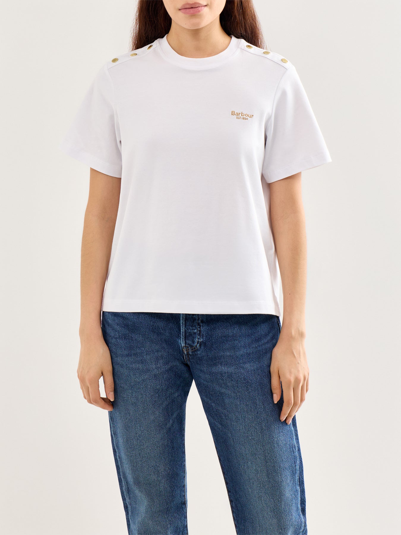 Marla Cotton T-Shirt White