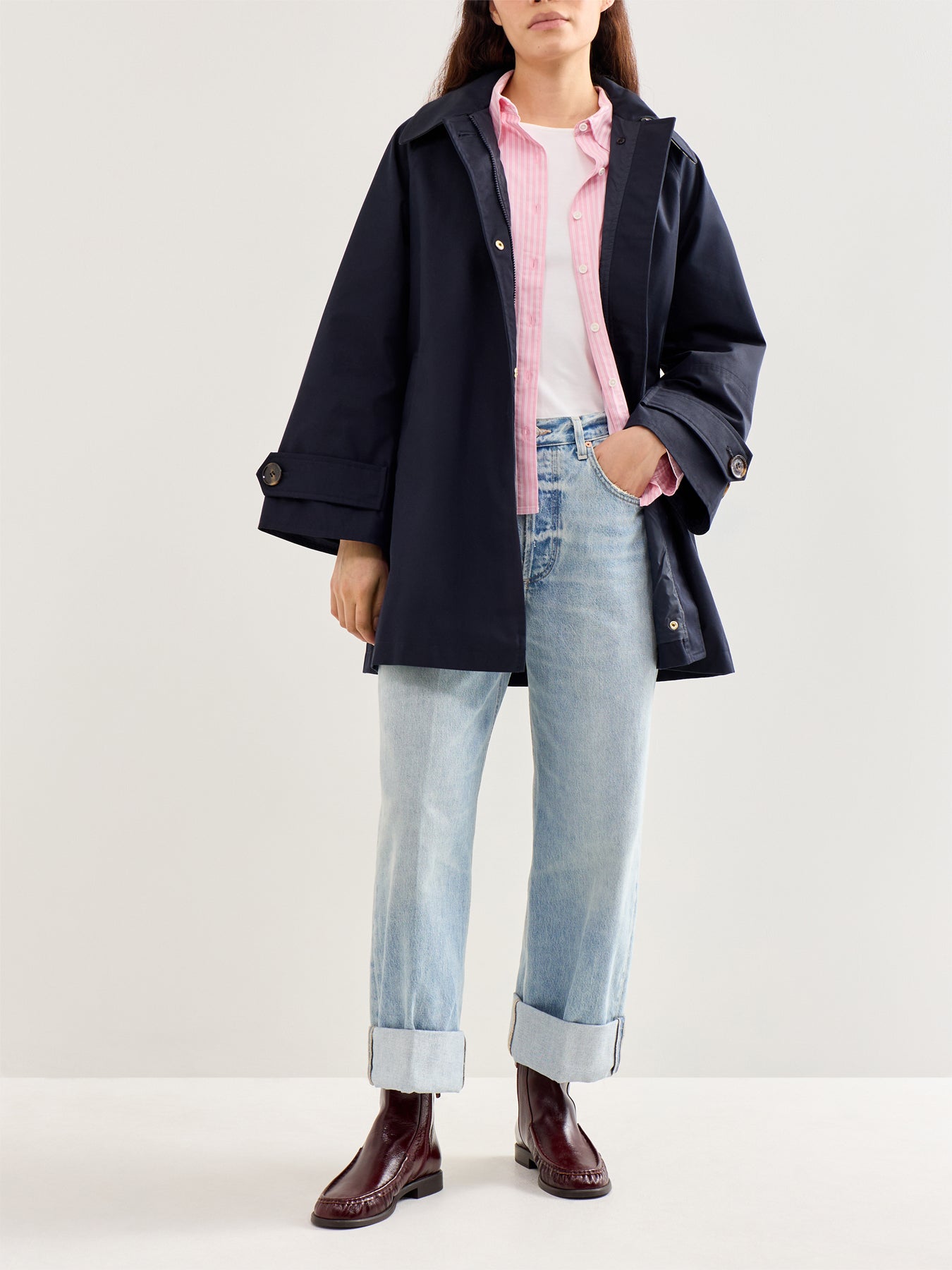 Kennedy Showerproof Jacket Navy