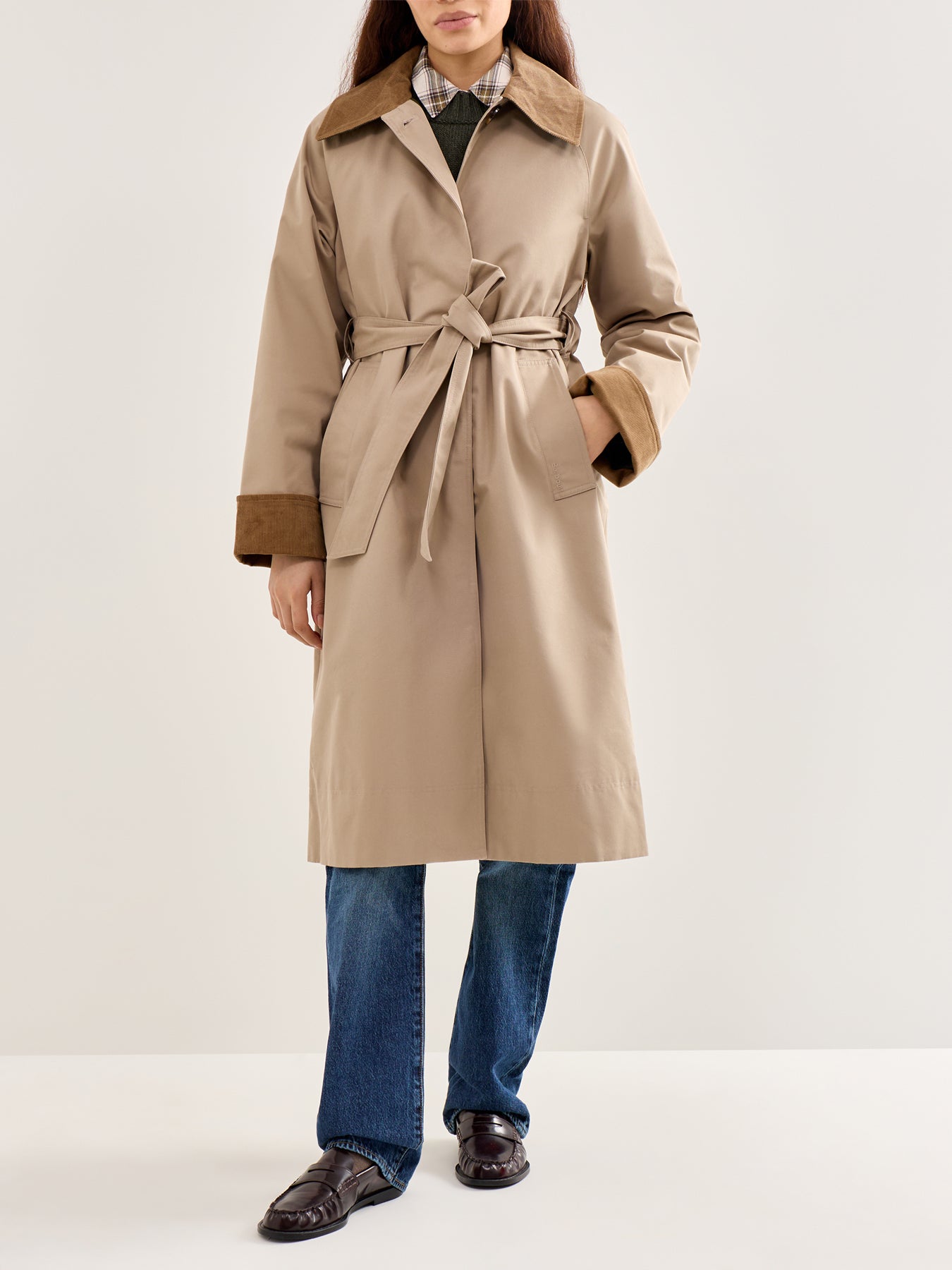 Reagan Showerproof Jacket Beige