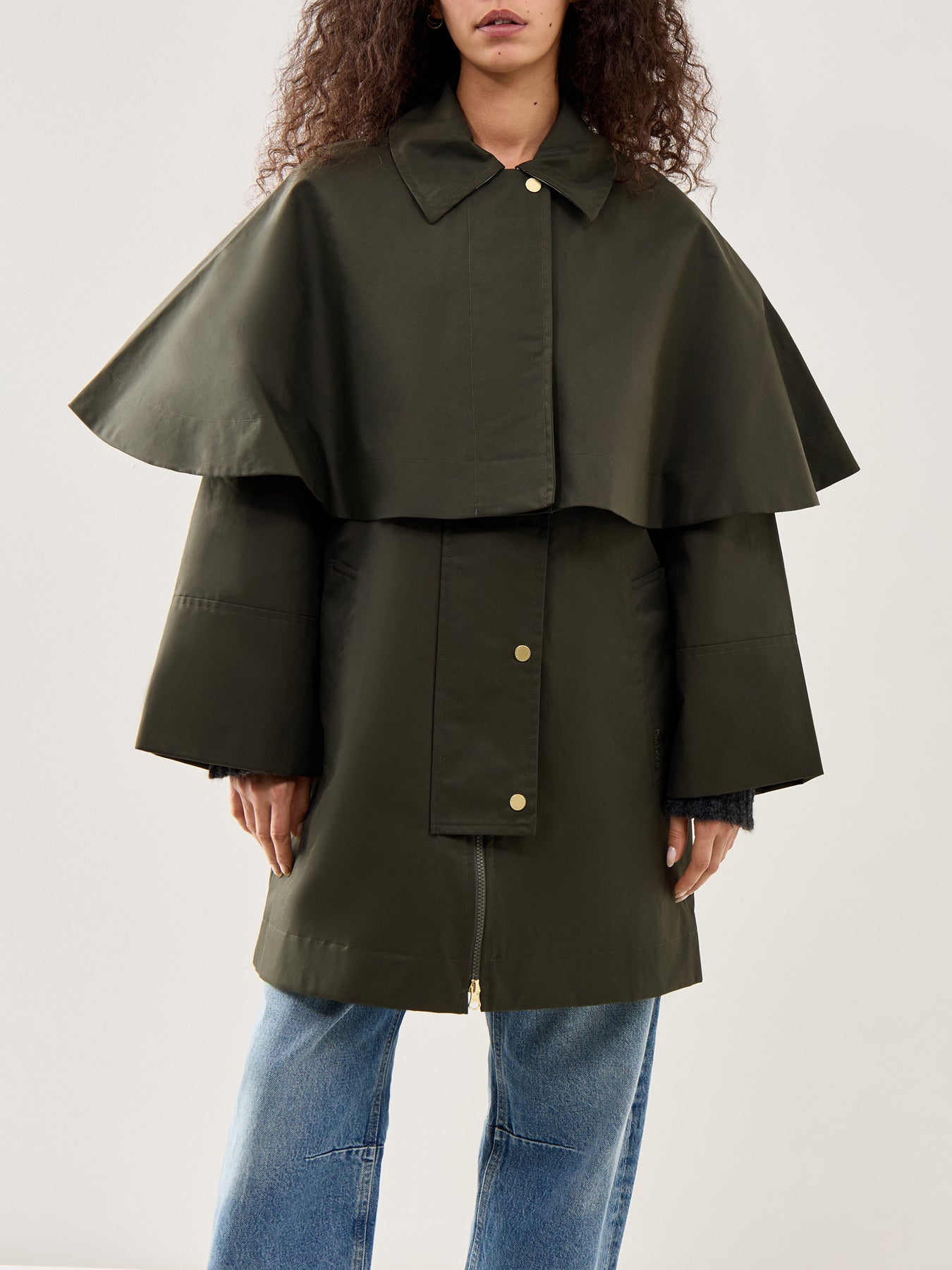 Fia Showerproof Jacket Green