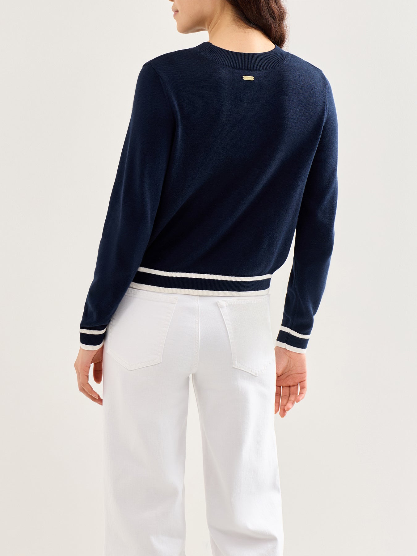 Avery Knitted Jumper Navy