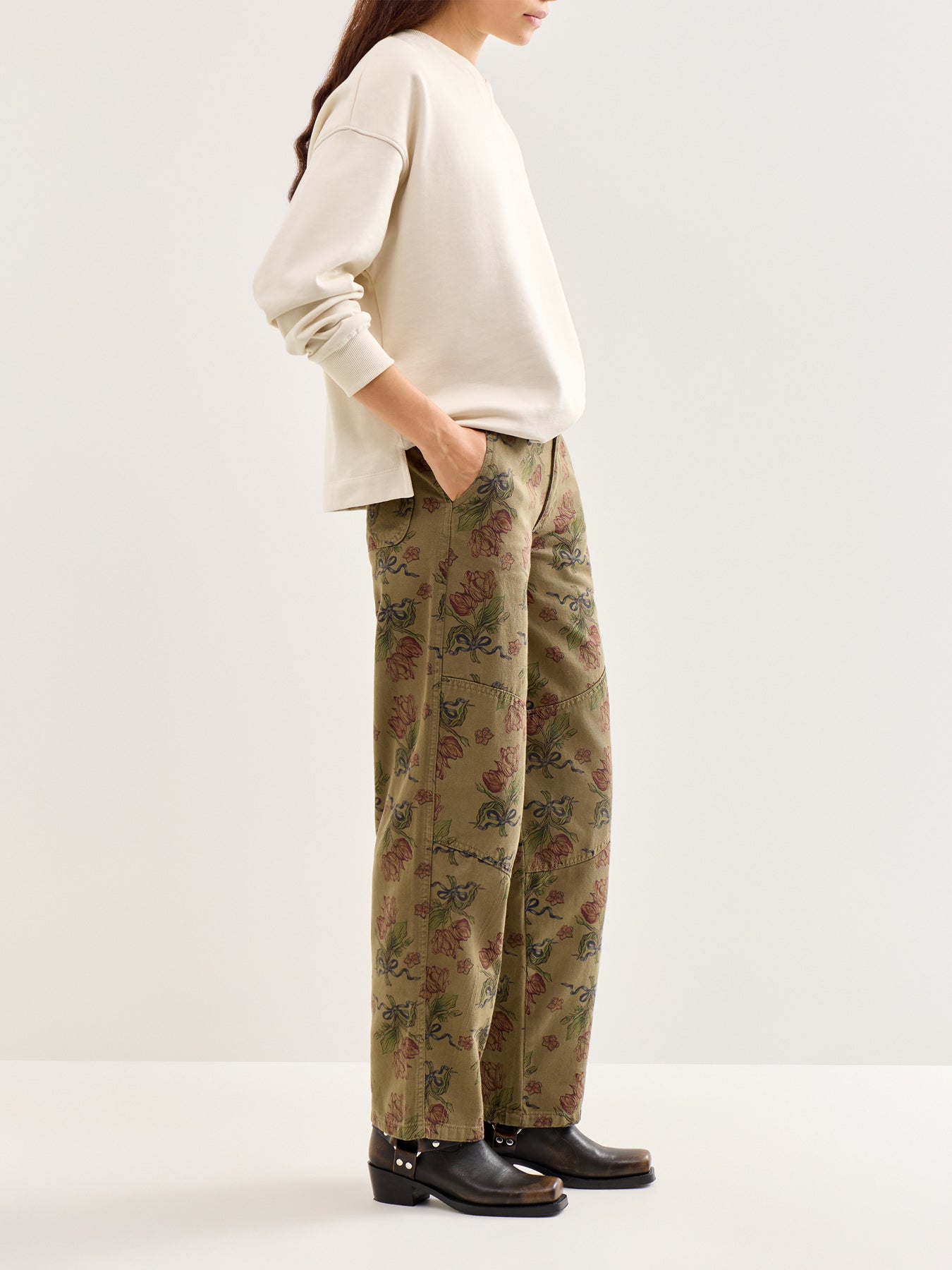 Rosie Sweatshirt Cream