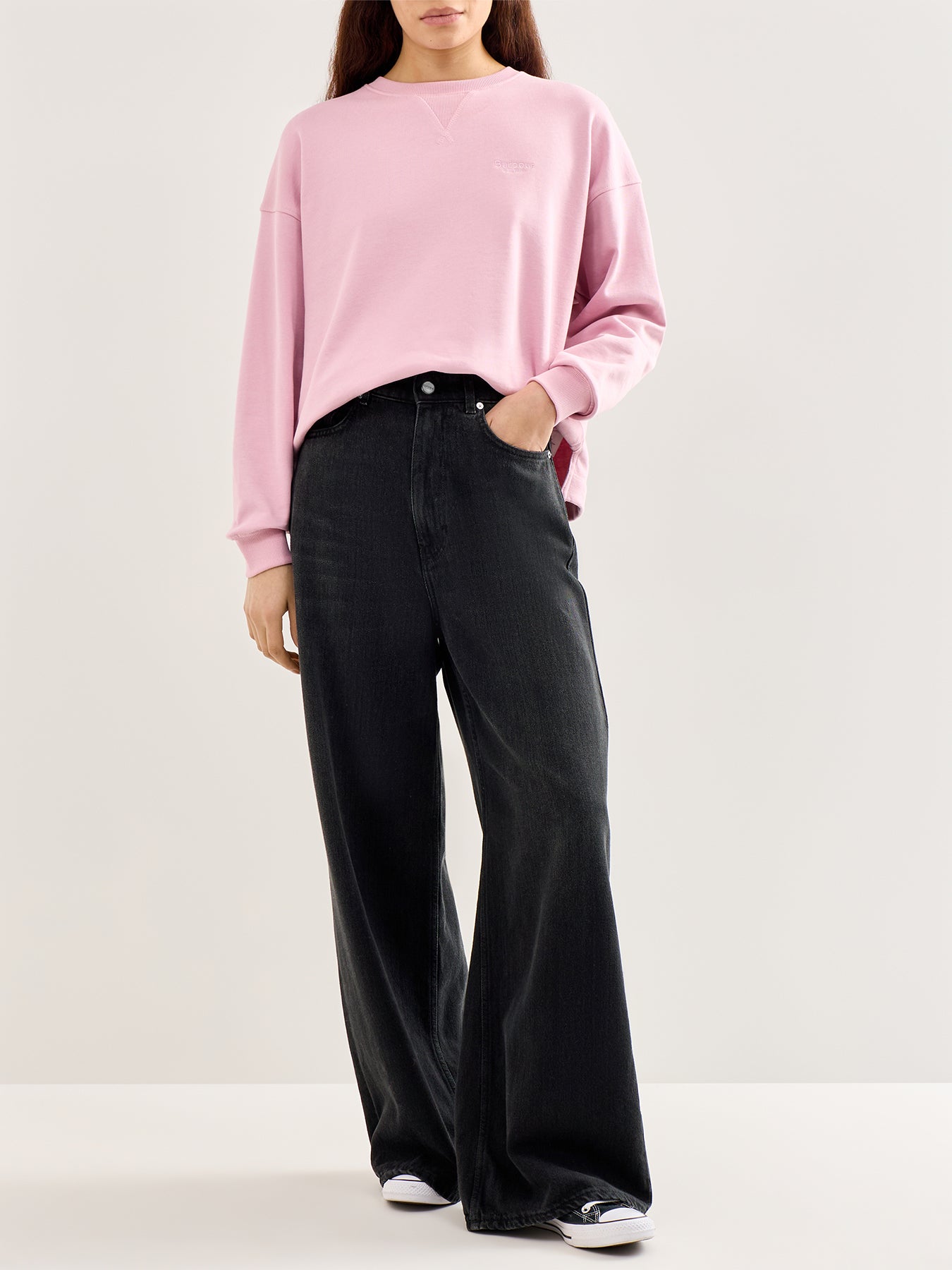 Rosie Cotton Sweatshirt Pink