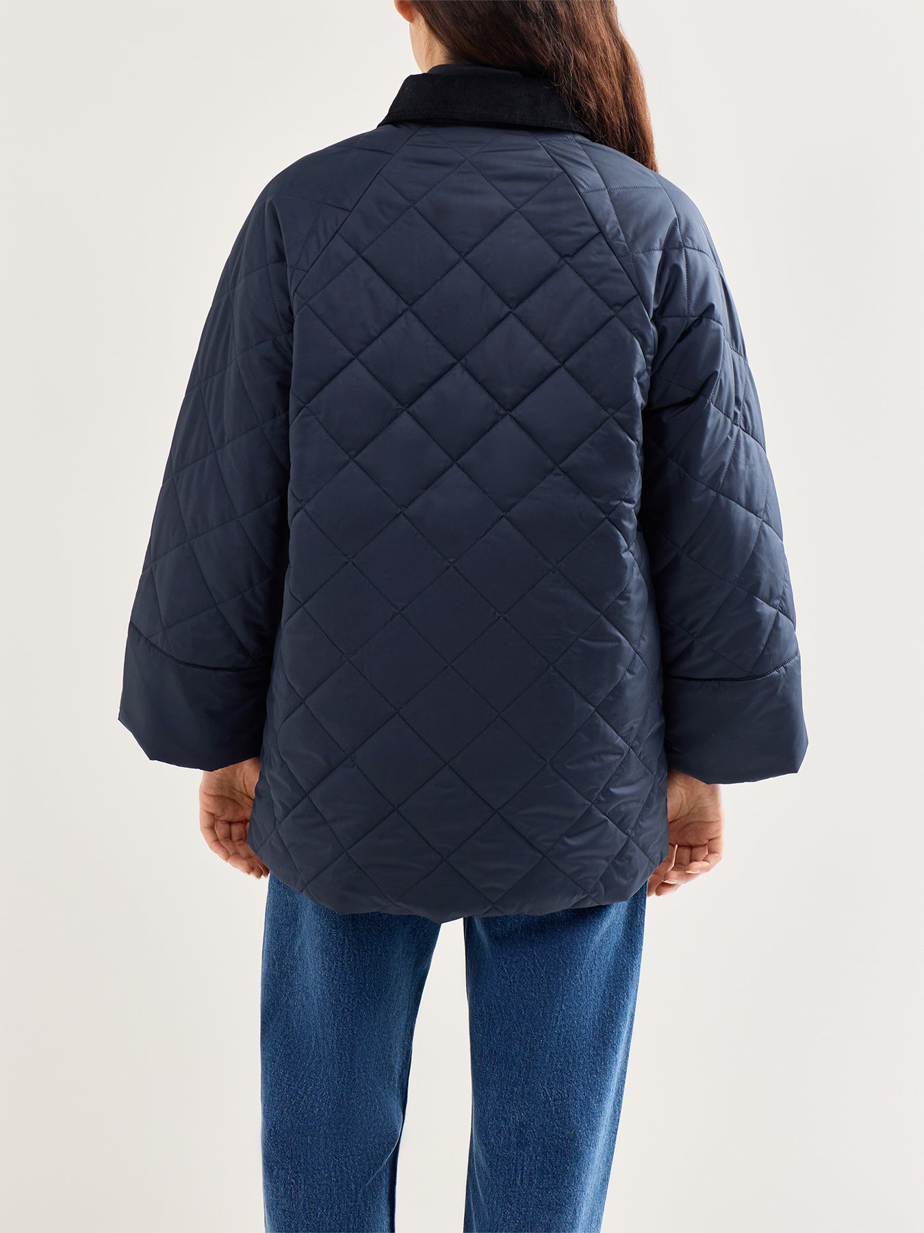 Aldburgh Quilted Jacket Navy