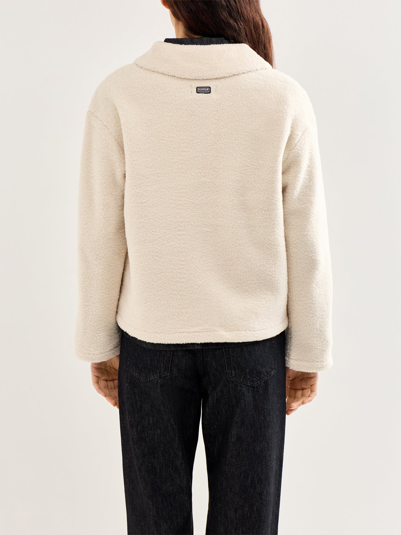 Rae Fleece Overshirt Cream
