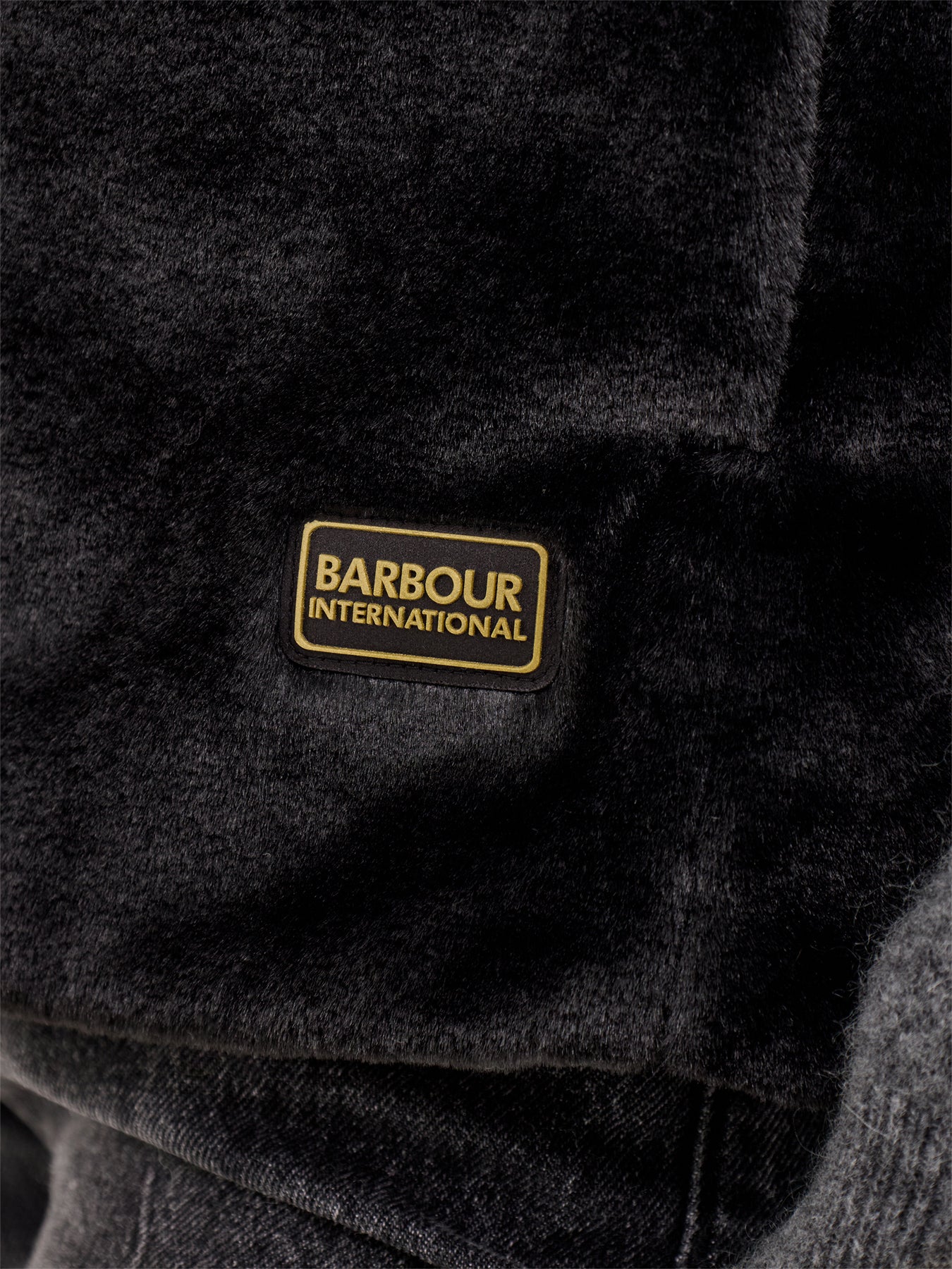 Milan Fur Trim Gilet Black