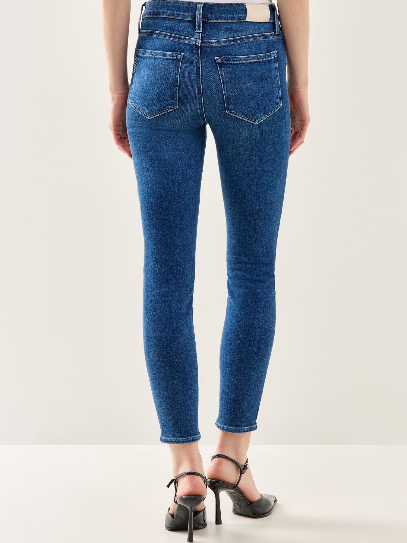 Hoxton Ankle Skinny Jeans Blue