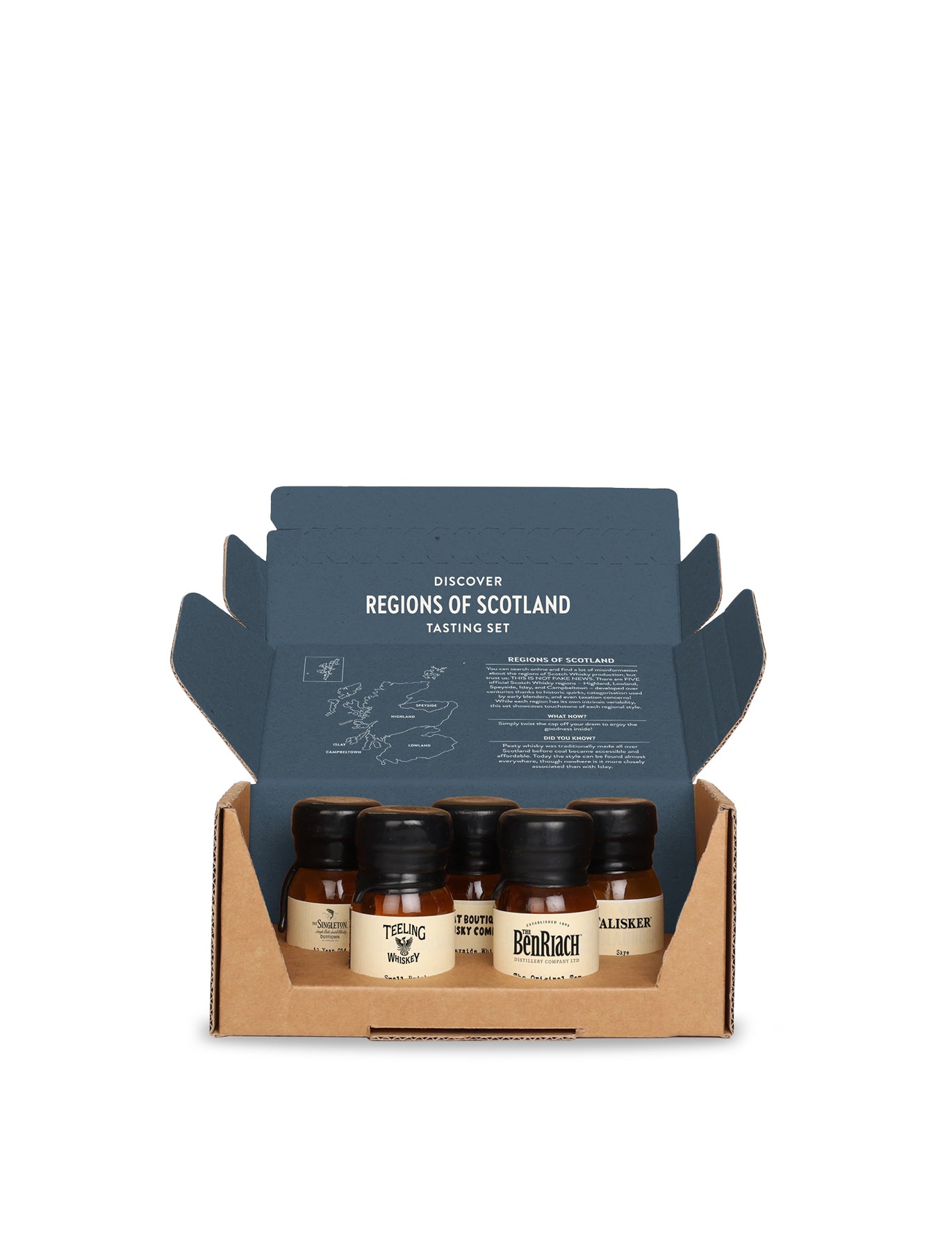 Regions of Scotland Whisky Discovery Gift Set