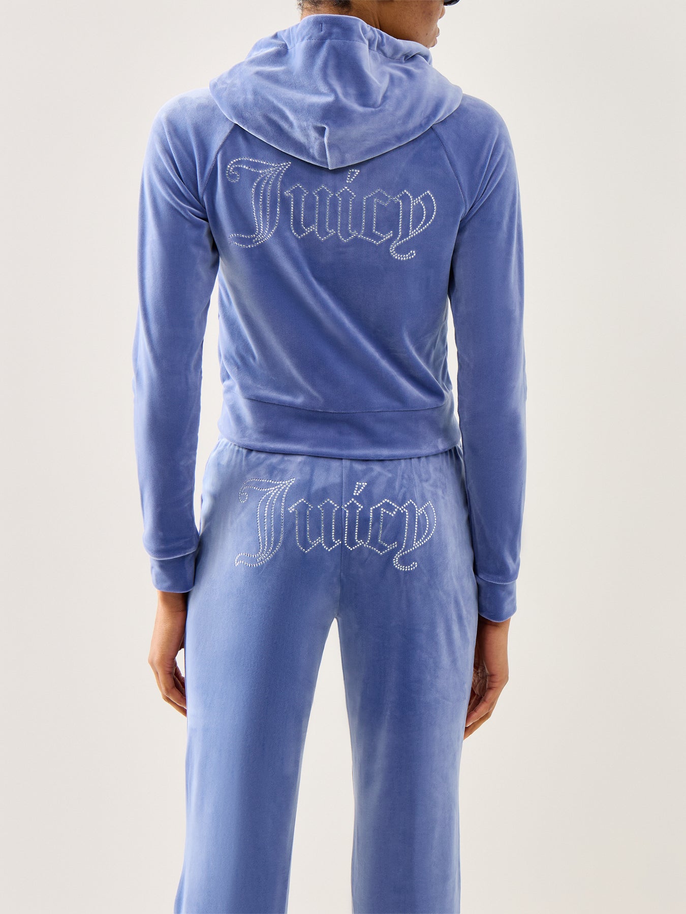 Madison Outline Hoodie Blue