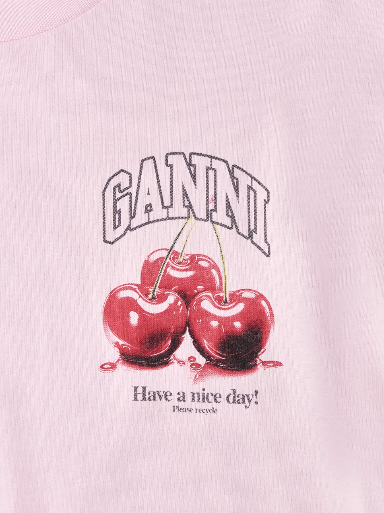 Long-Sleeve Cotton Jersey Top Pink