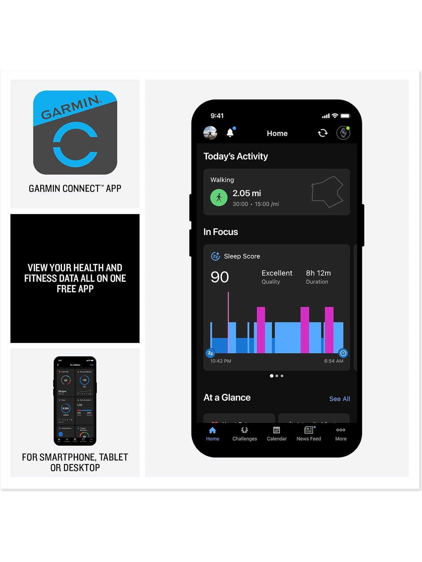 Venu 4 Smartwatch 45mm Black