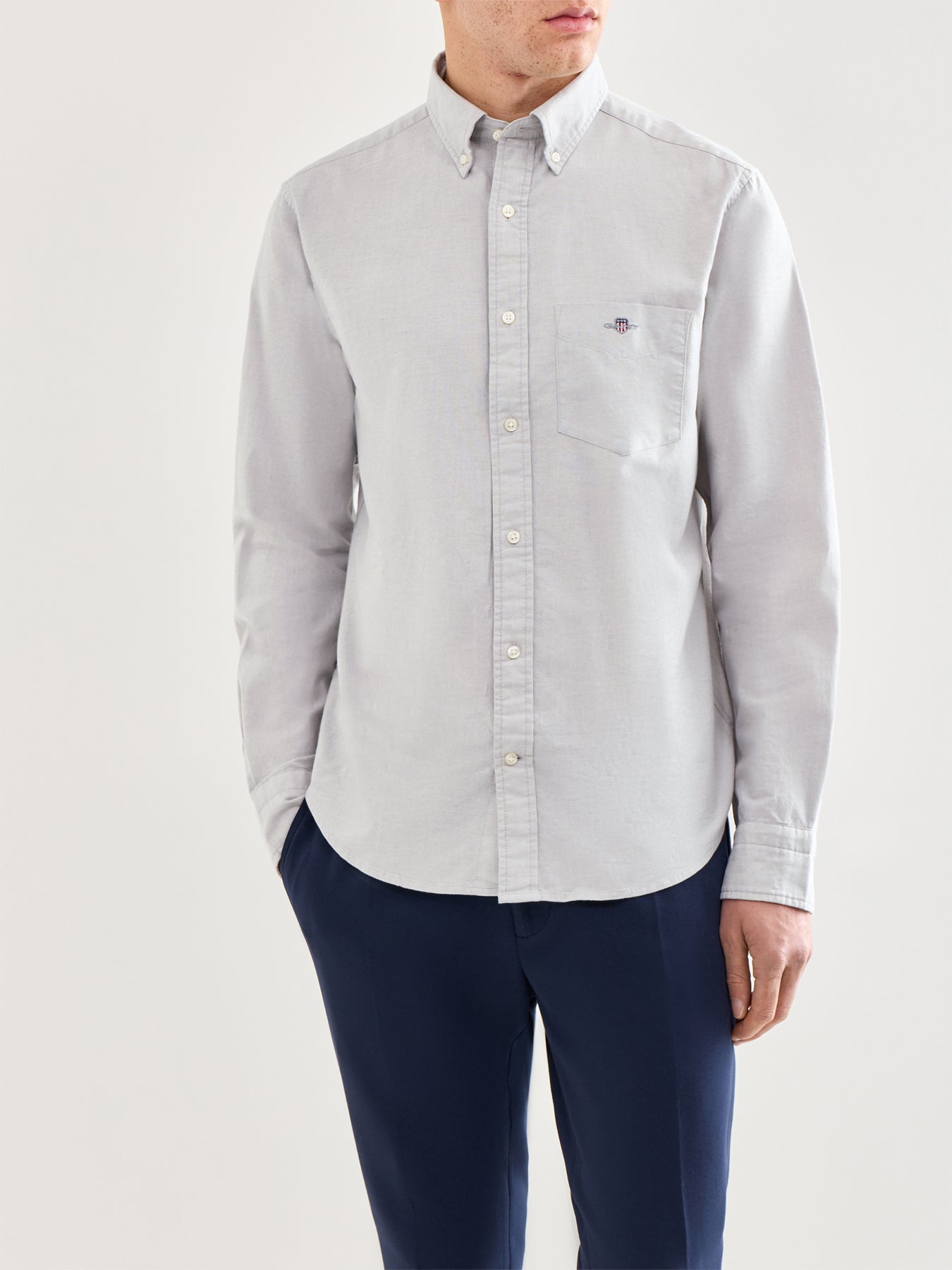 Classic Oxford Shirt Grey