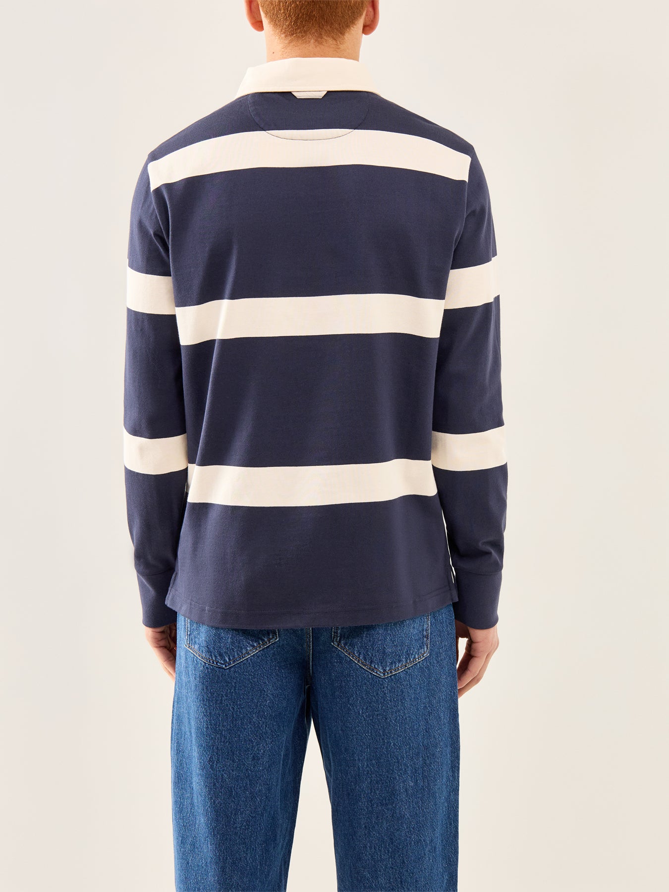 Striped Rugby Navy