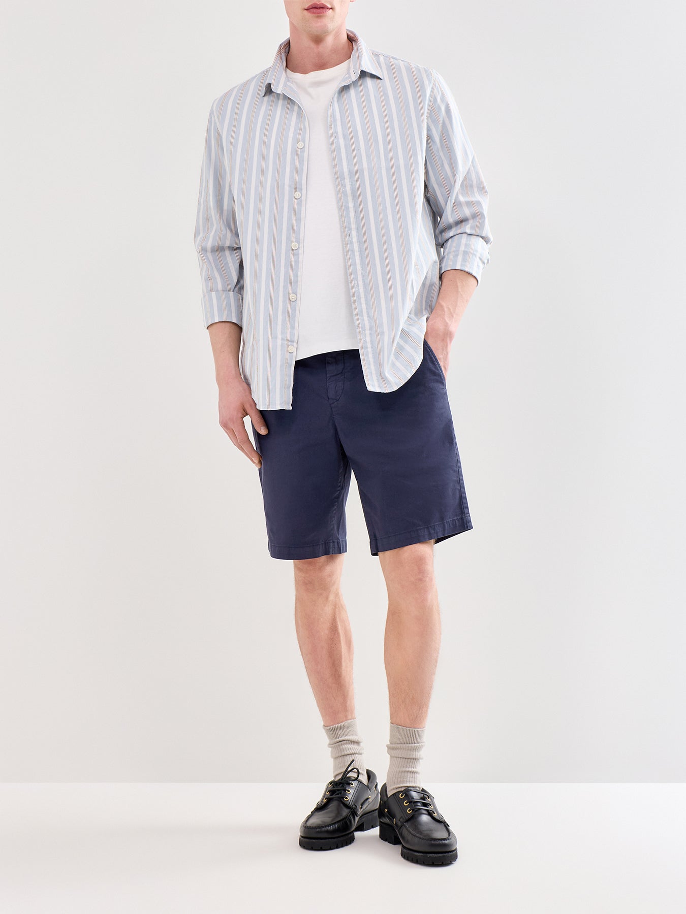 Sunfaded Chino Shorts Navy