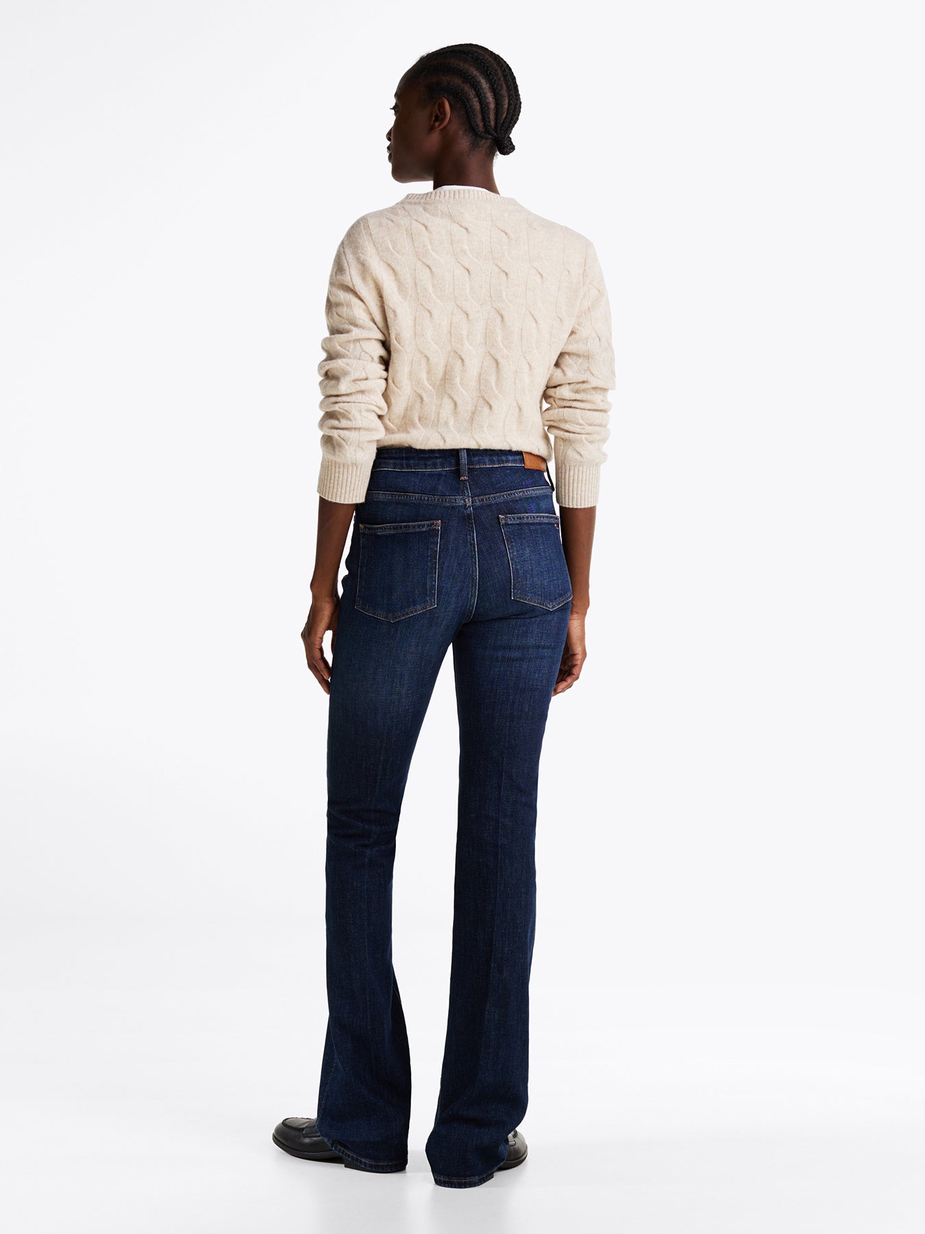Mid-Rise Bootcut Jeans