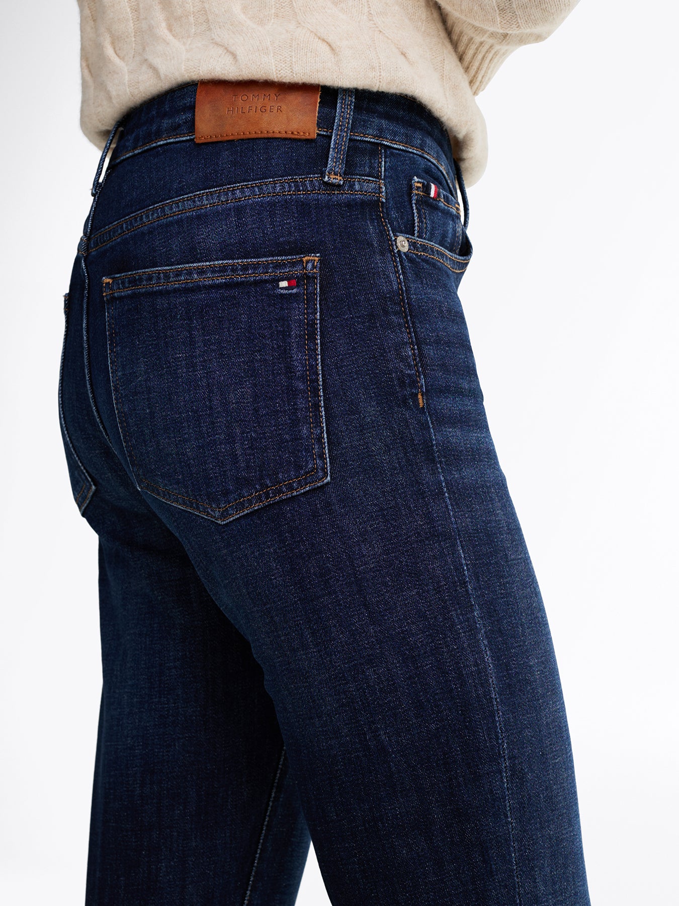 Mid-Rise Bootcut Jeans
