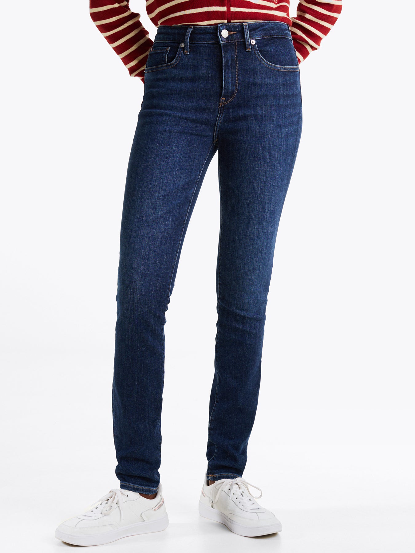 Como Mid-Rise Skinny Jeans