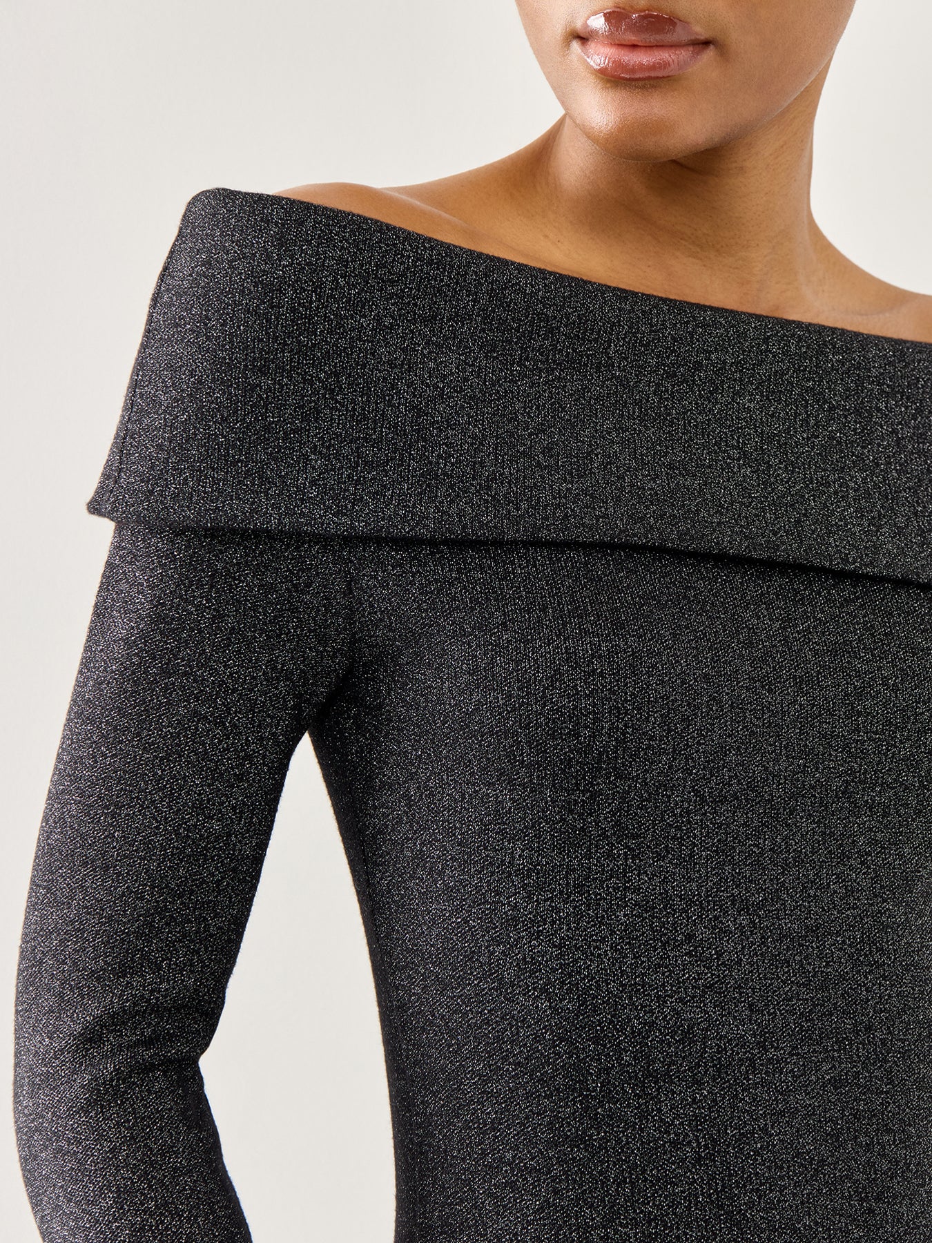Cirella Knitted Off Shoulder Top