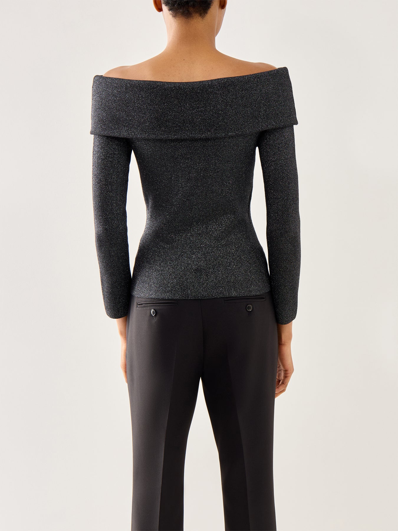 Cirella Knitted Off Shoulder Top