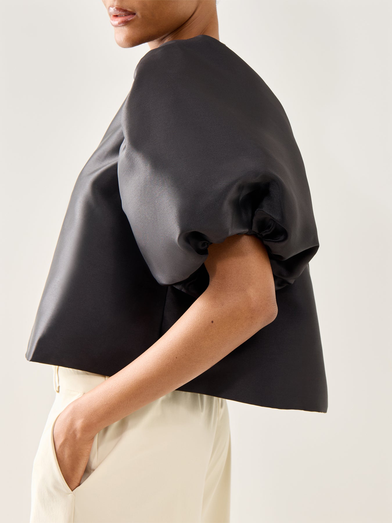 Cleo Pouf Sleeve Blouse