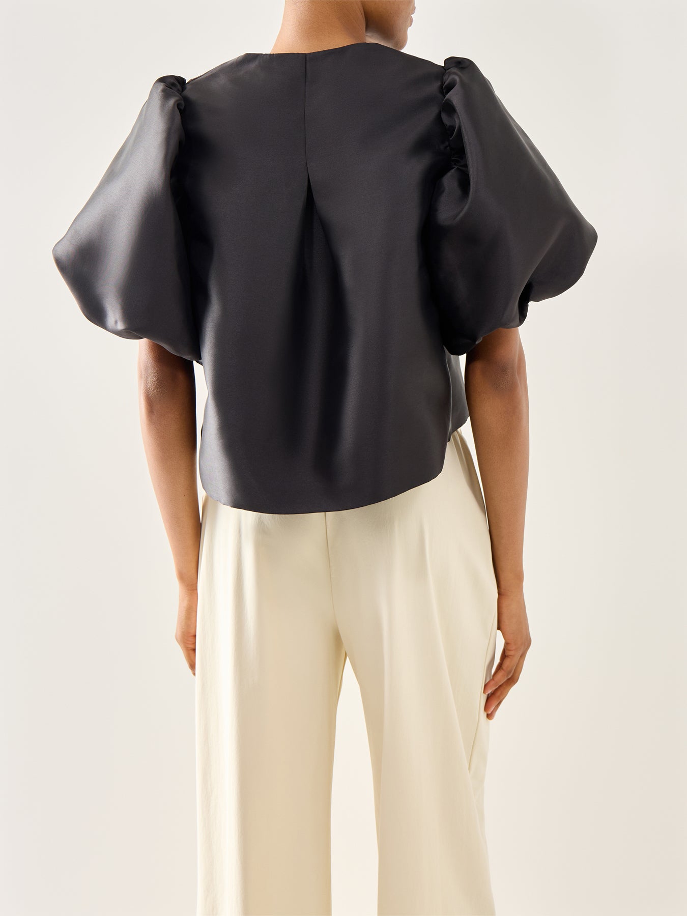 Cleo Pouf Sleeve Blouse