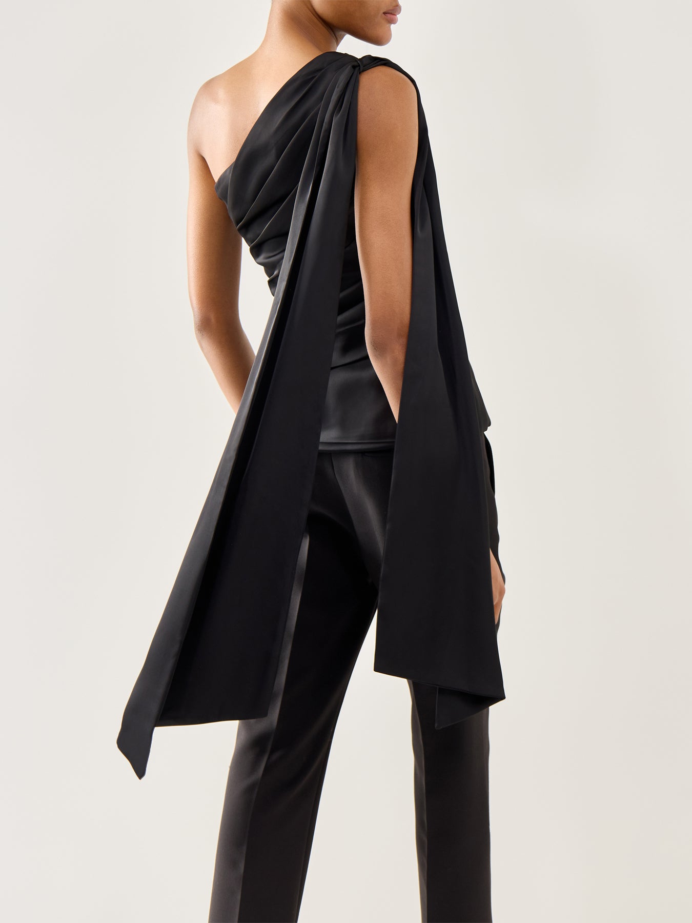 Nelly Draped One Shoulder Top