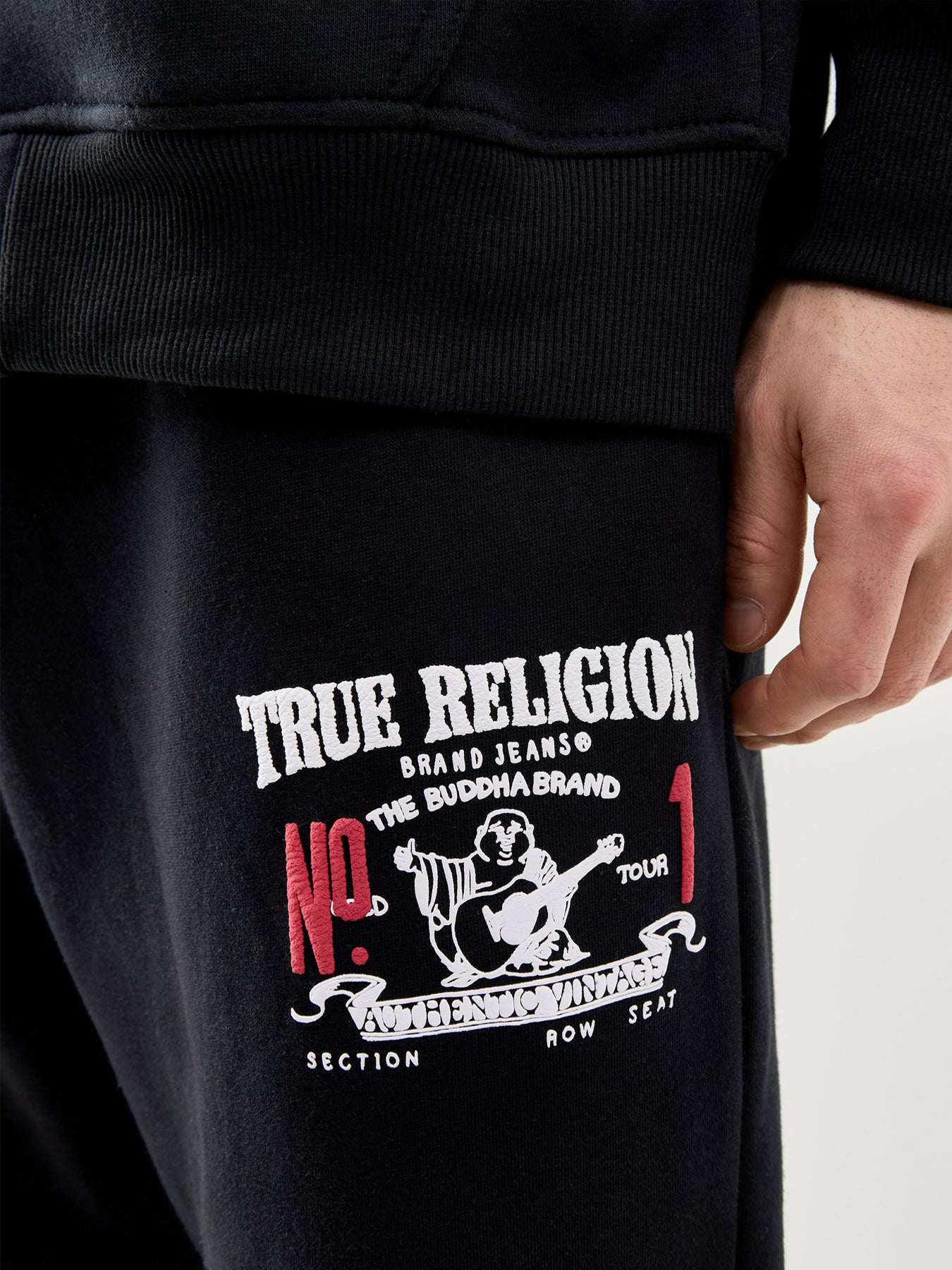 Number One Joggers Black
