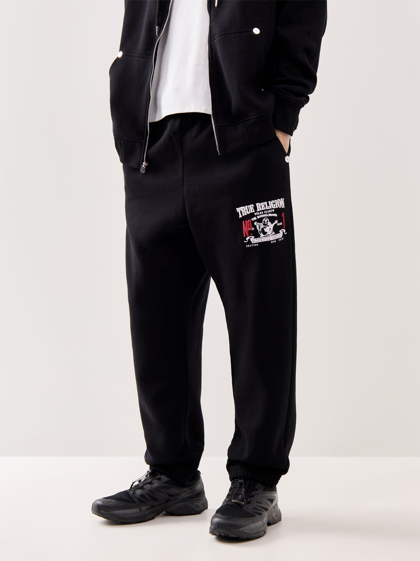 Number One Joggers Black
